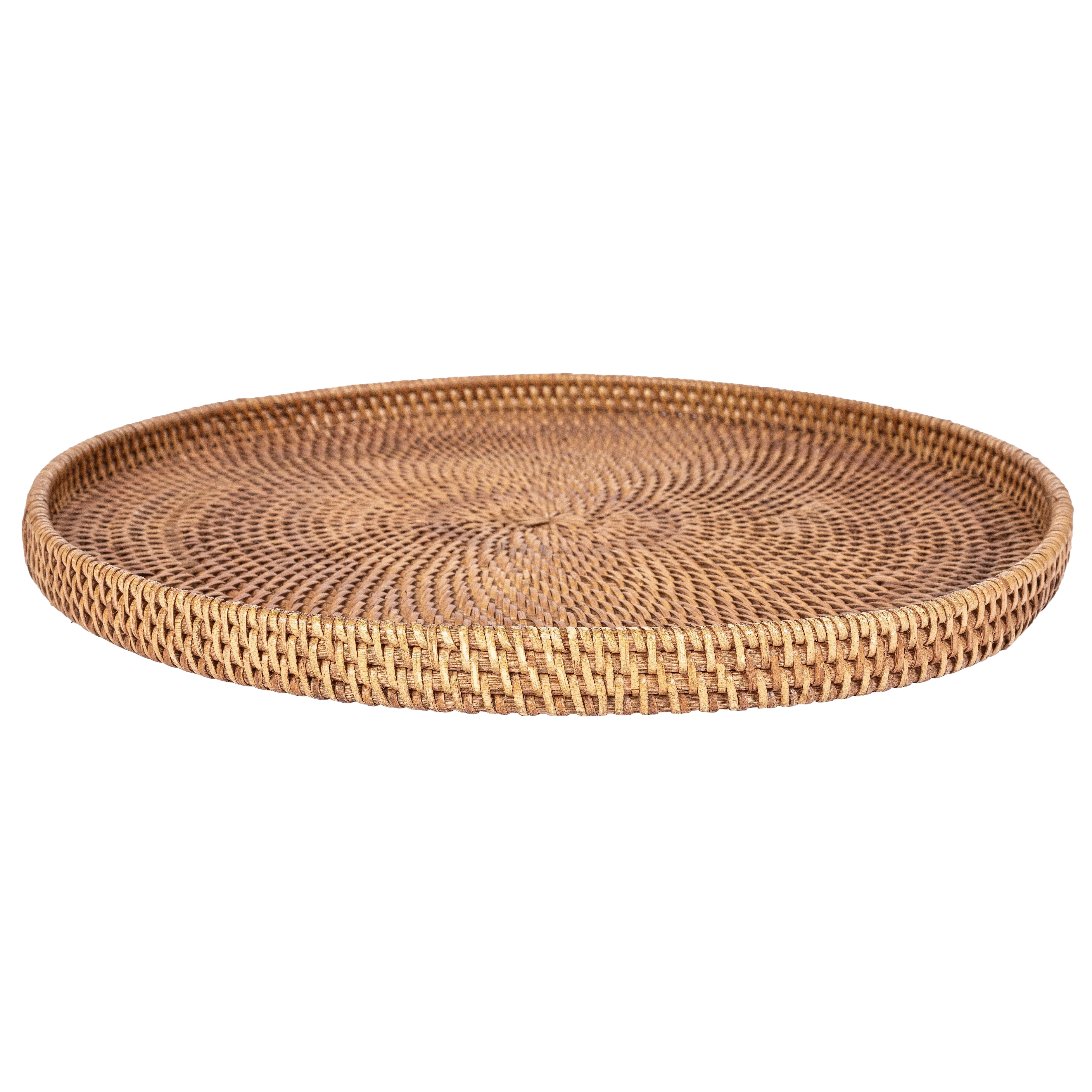 Saboga Home™ Round Flat Tray