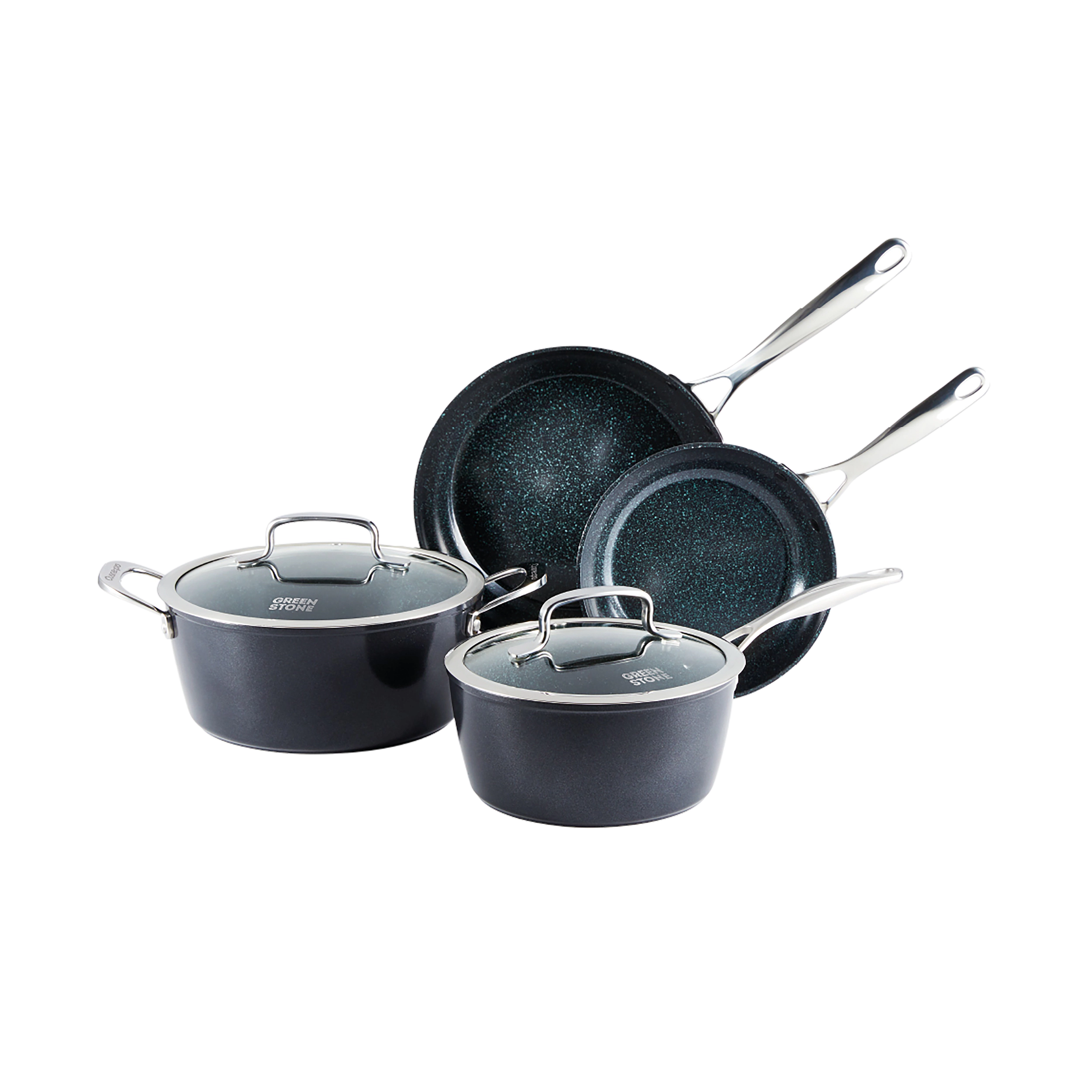 Cuisine::pro® GREEN STONE™ 6-Piece Cookset