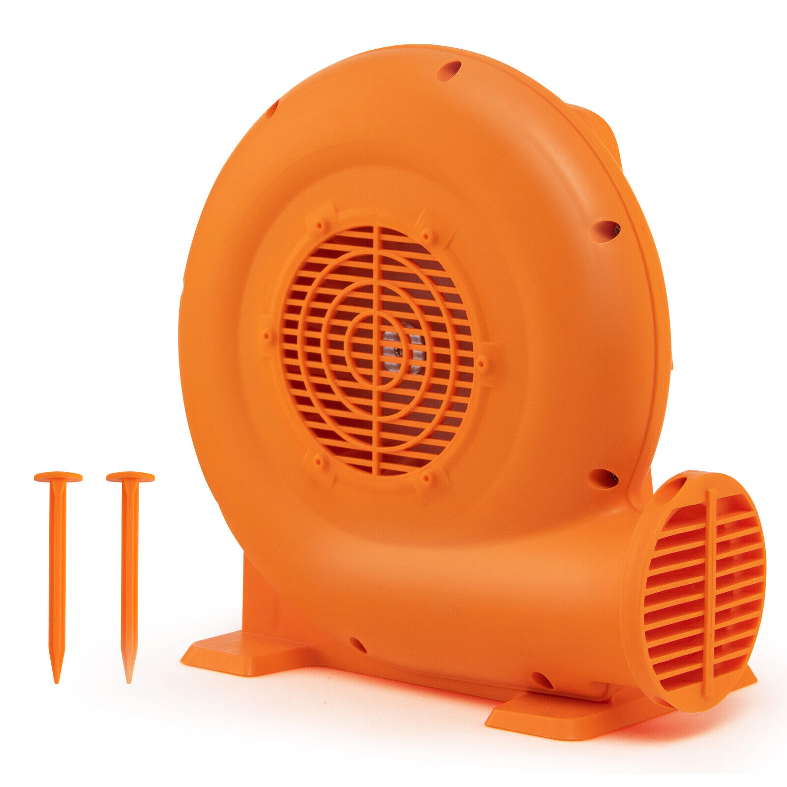 SUGIFT Orange 550W Air Blower for Kids Bounce House with 25-ft Cord and Ground Fault Plug 13.5-in W 9-in D