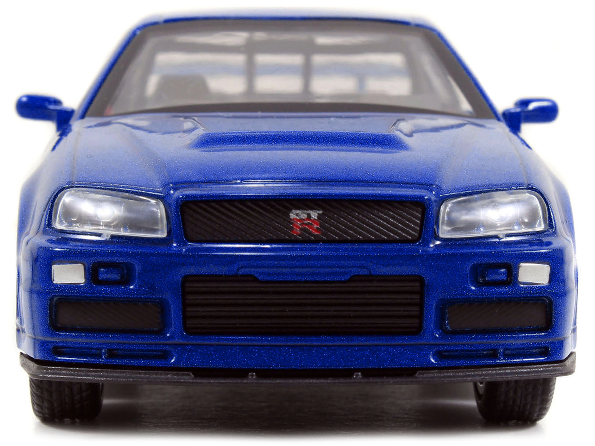 Jada Brian's Nissan Skyline GT-R R34 Blue "Fast & Furious" Movie 1/32 Diecast Car Model by Jada