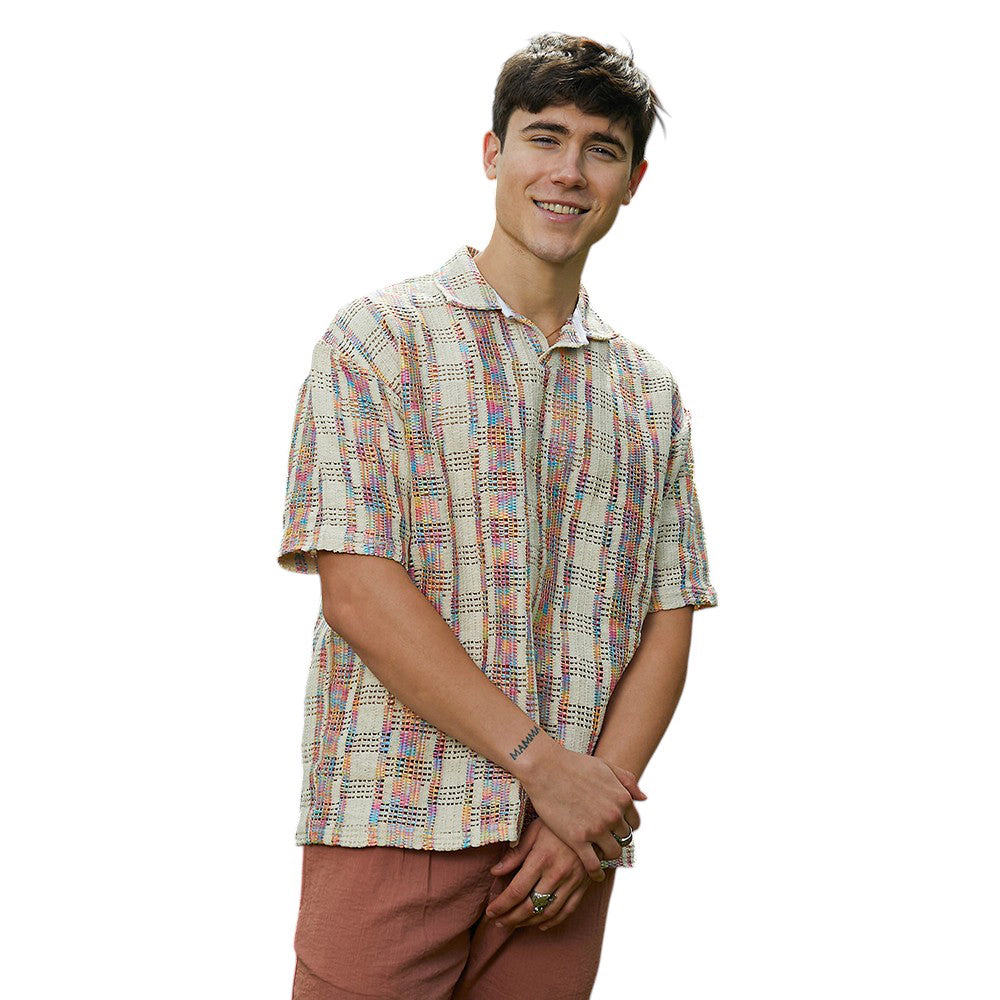 Prism Oversized Polo T-Shirt