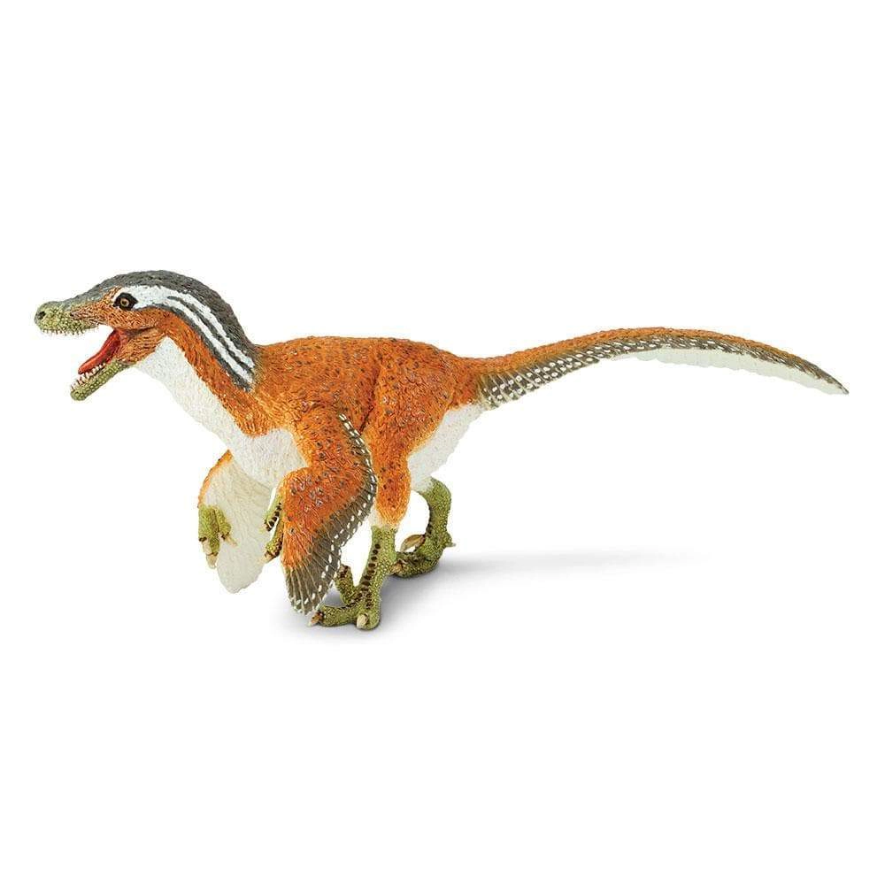 Safari Ltd. - Feathered Velociraptor Kids Prehistoric/Dinosaur Toy Figure