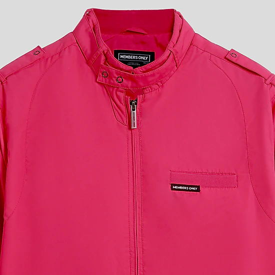 Members Only Men's Classic Iconic Racer Jacket (Slim Fit)