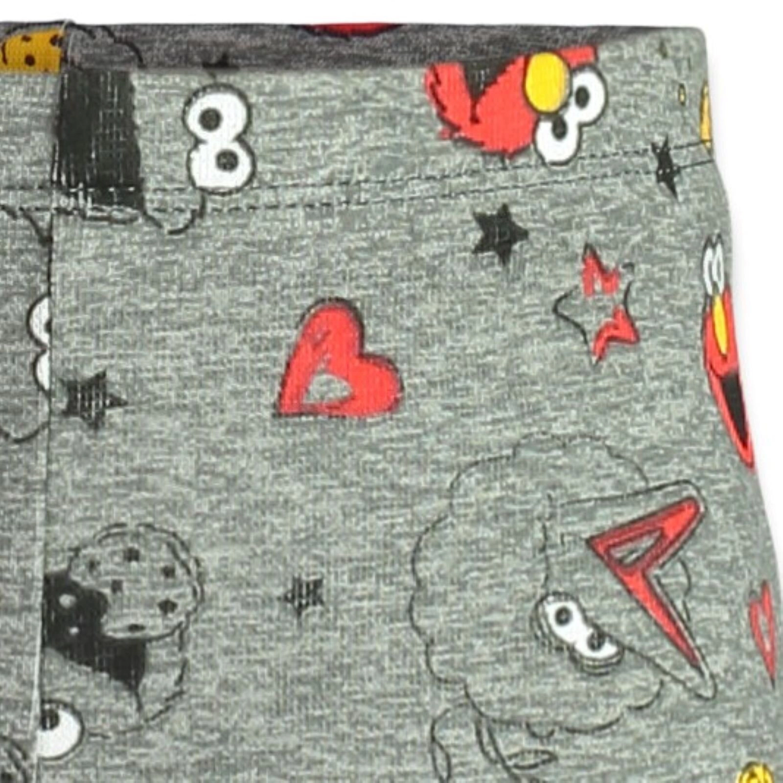 Sesame Street Girls' Glitter 2-Piece T-Shirt and Leggings Set