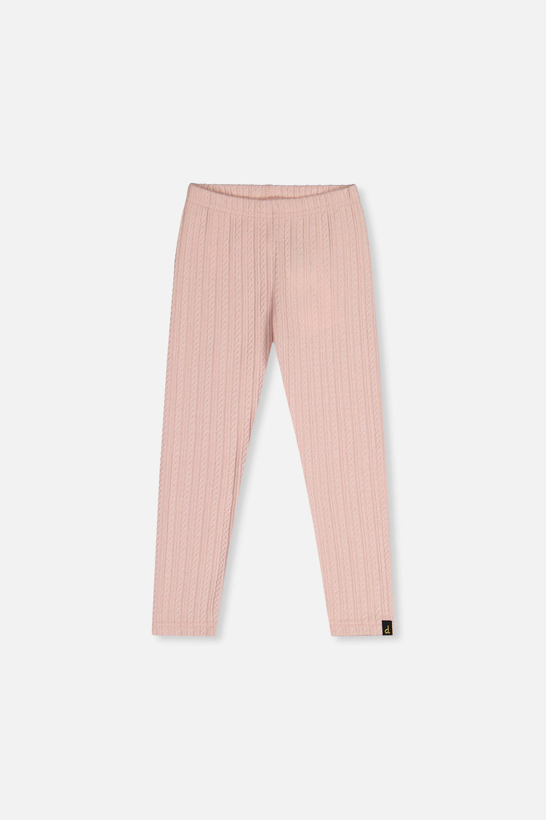 Deux par Girls Ribbed Jacquard Leggings