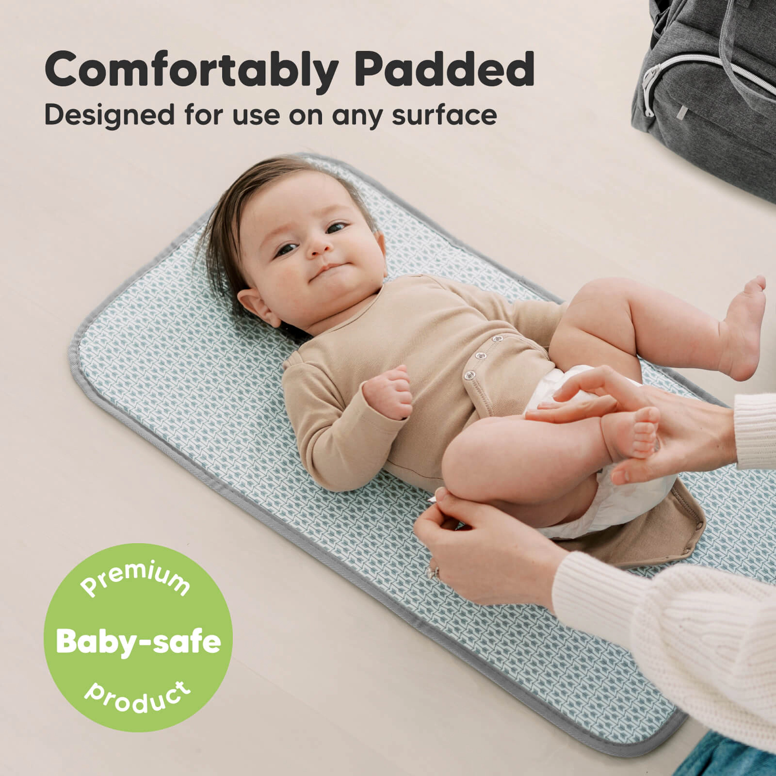 KeaBabies Swift Diaper Changing Pad for Baby Boys, Girls