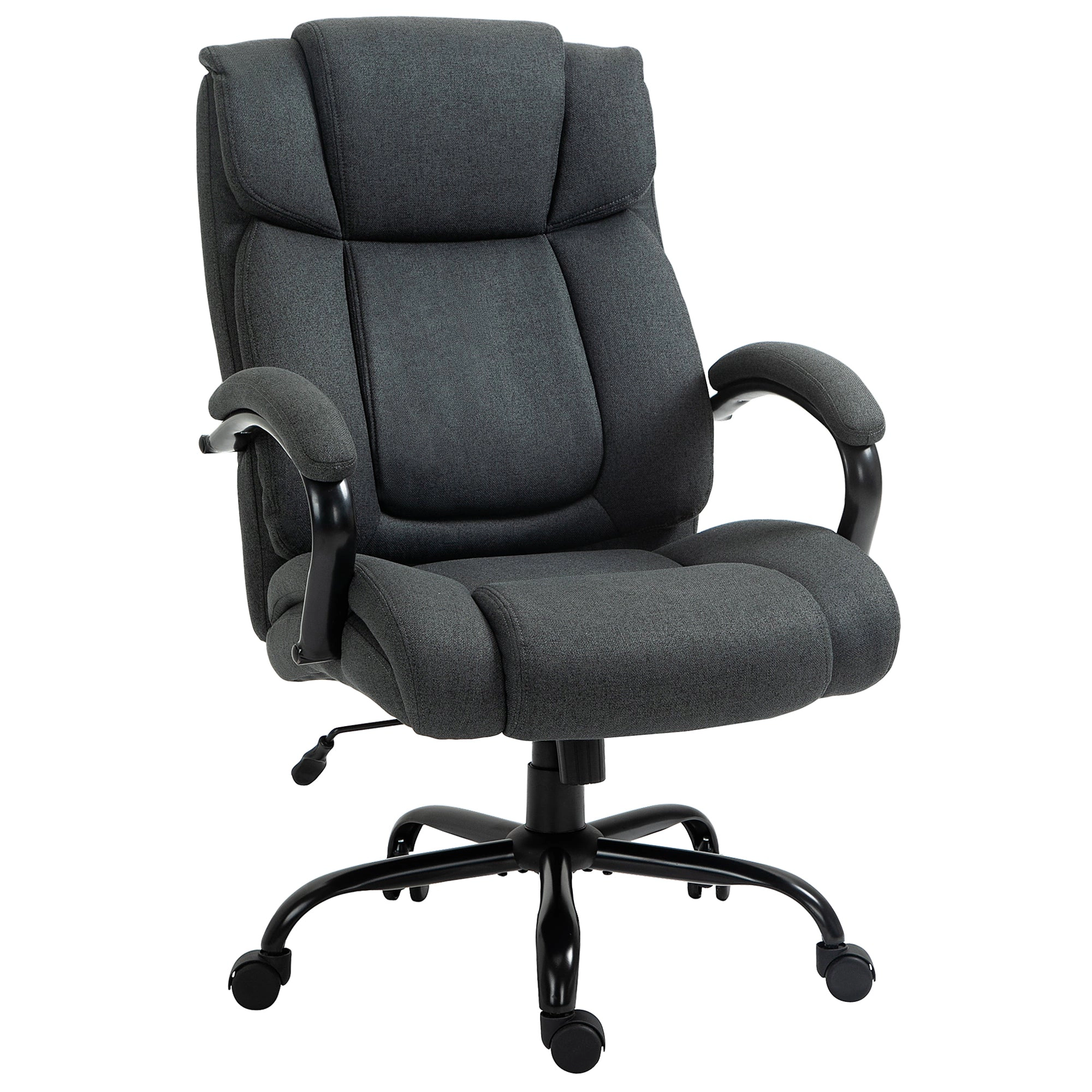 Platinum-Level Office Chairs Big and Tall Office Chair With Wide Seat And High Back, Durable, Adjustable Height, Swivel