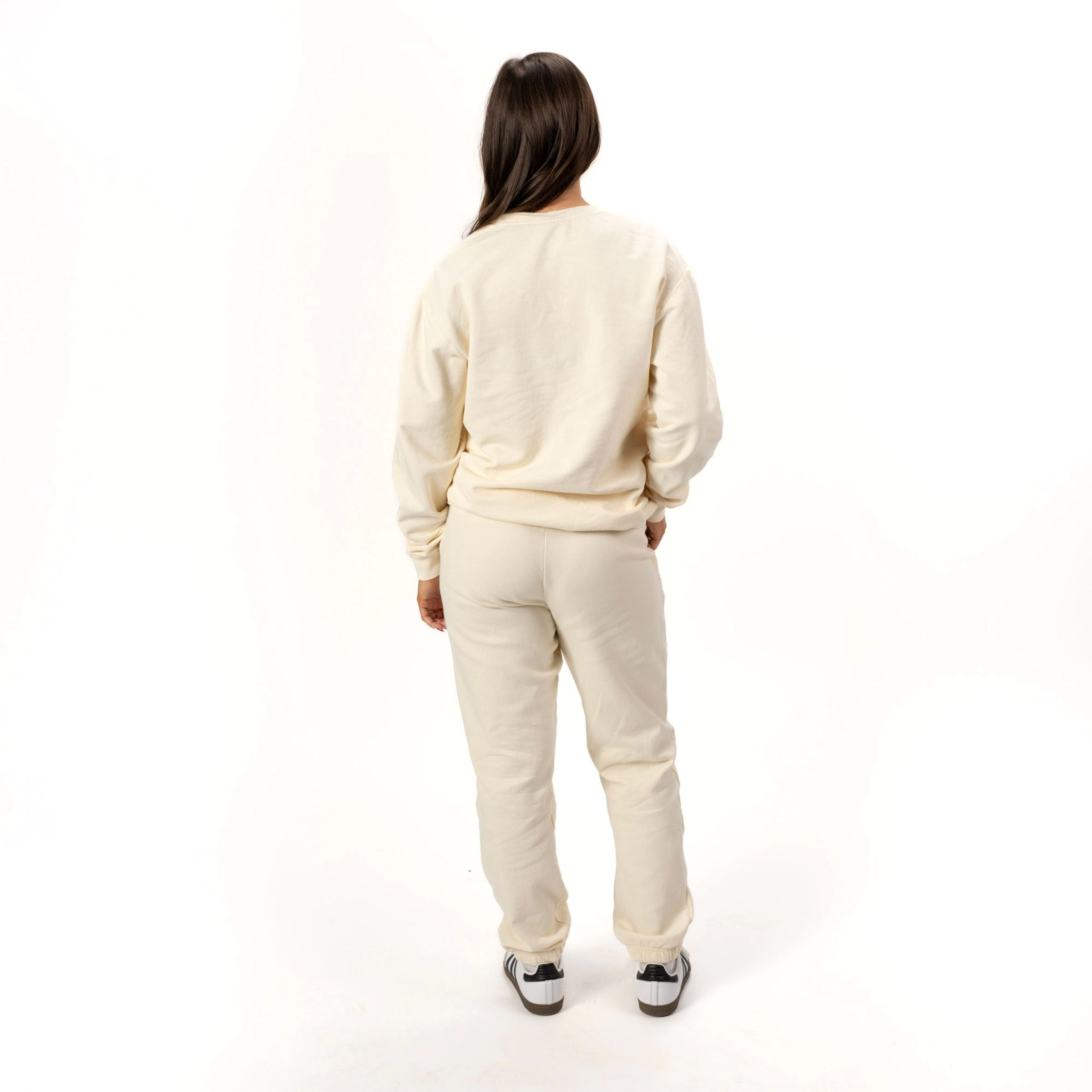 Simply Sage Market - Women's Lightweight Garment Dyed Sweatpants Set Pumpkin Season Darlin