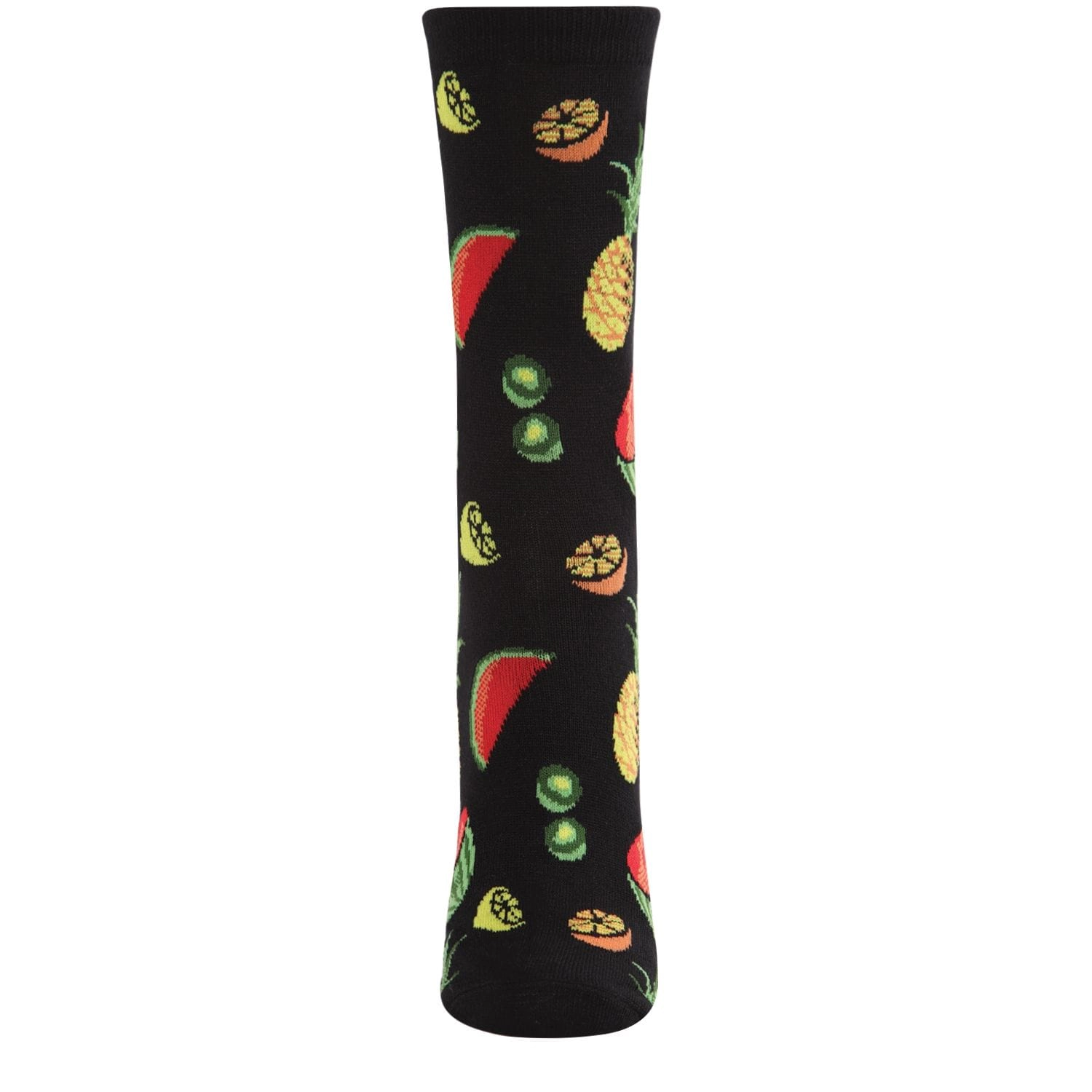 MeMoi Tropical Fruit Bamboo Blend Crew Socks