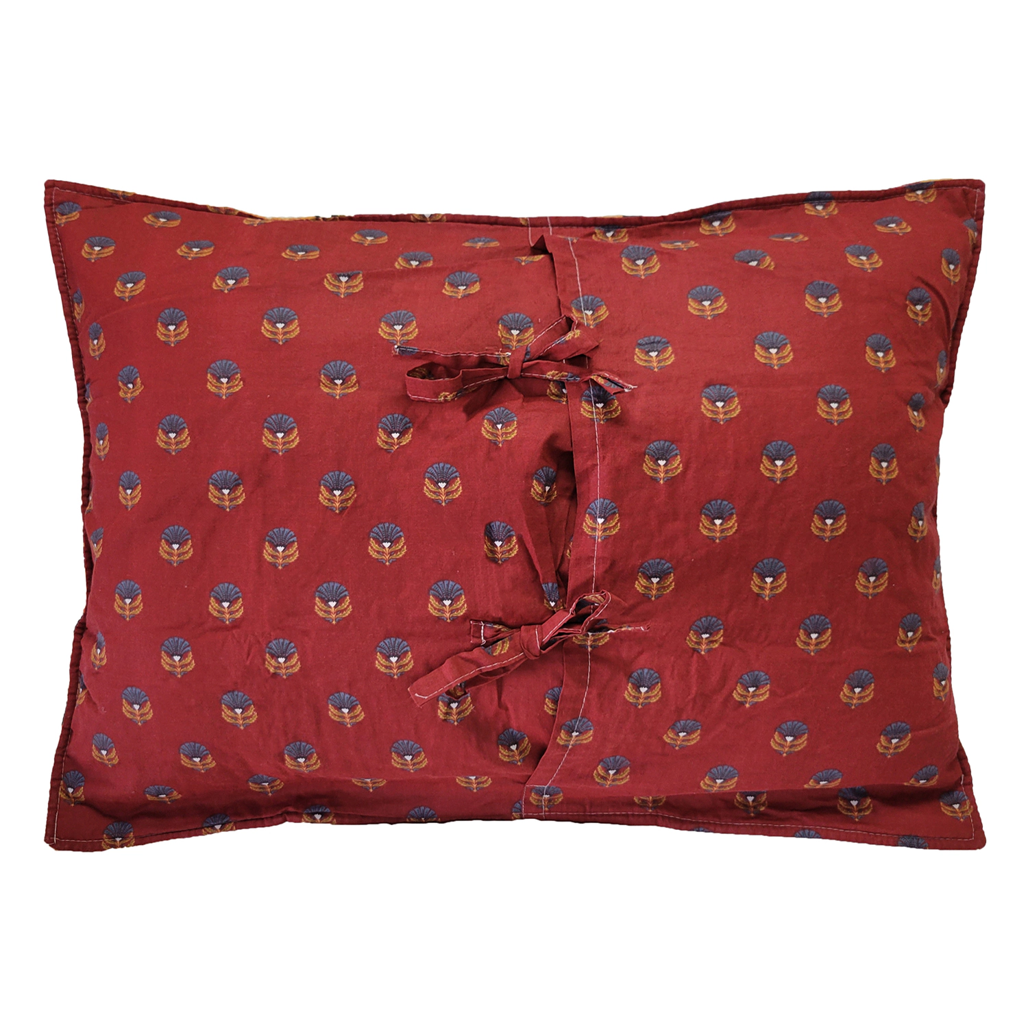 Greenland Home Fashions 100% Cotton Farah Floral Pattern Sham