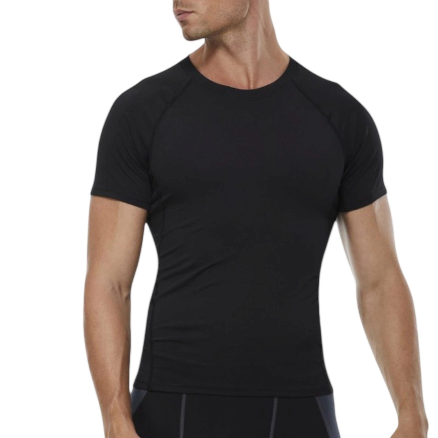 Anna-Kaci Mens Compression Short Sleeve Performance T-Shirt