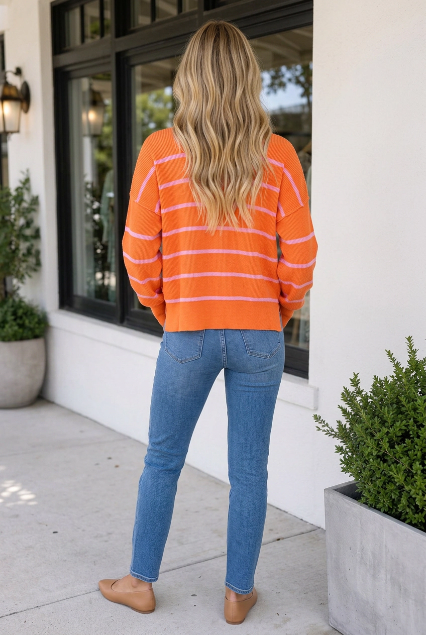 Threaded Pear Women's Makayla Boxy Fit Sweater