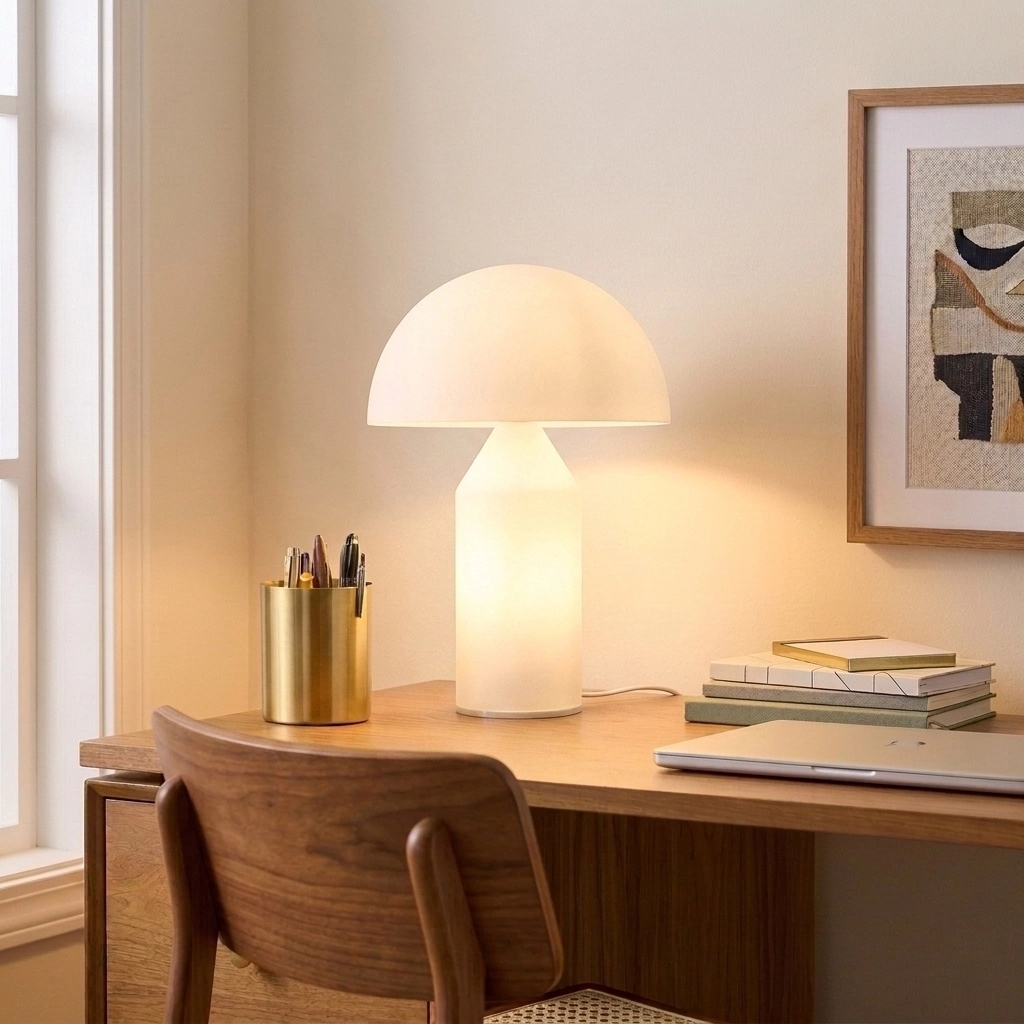 Brightech Venus Glass LED Table Lamp
