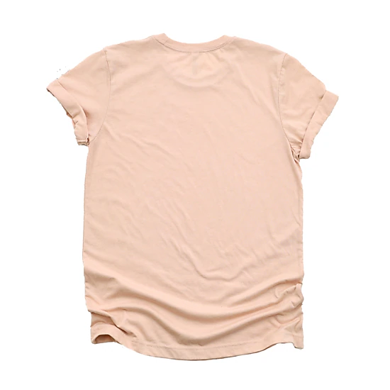 Simply Sage Market - Flamingo Flowers Outline - Women's Short Sleeve Graphic T-Shirt