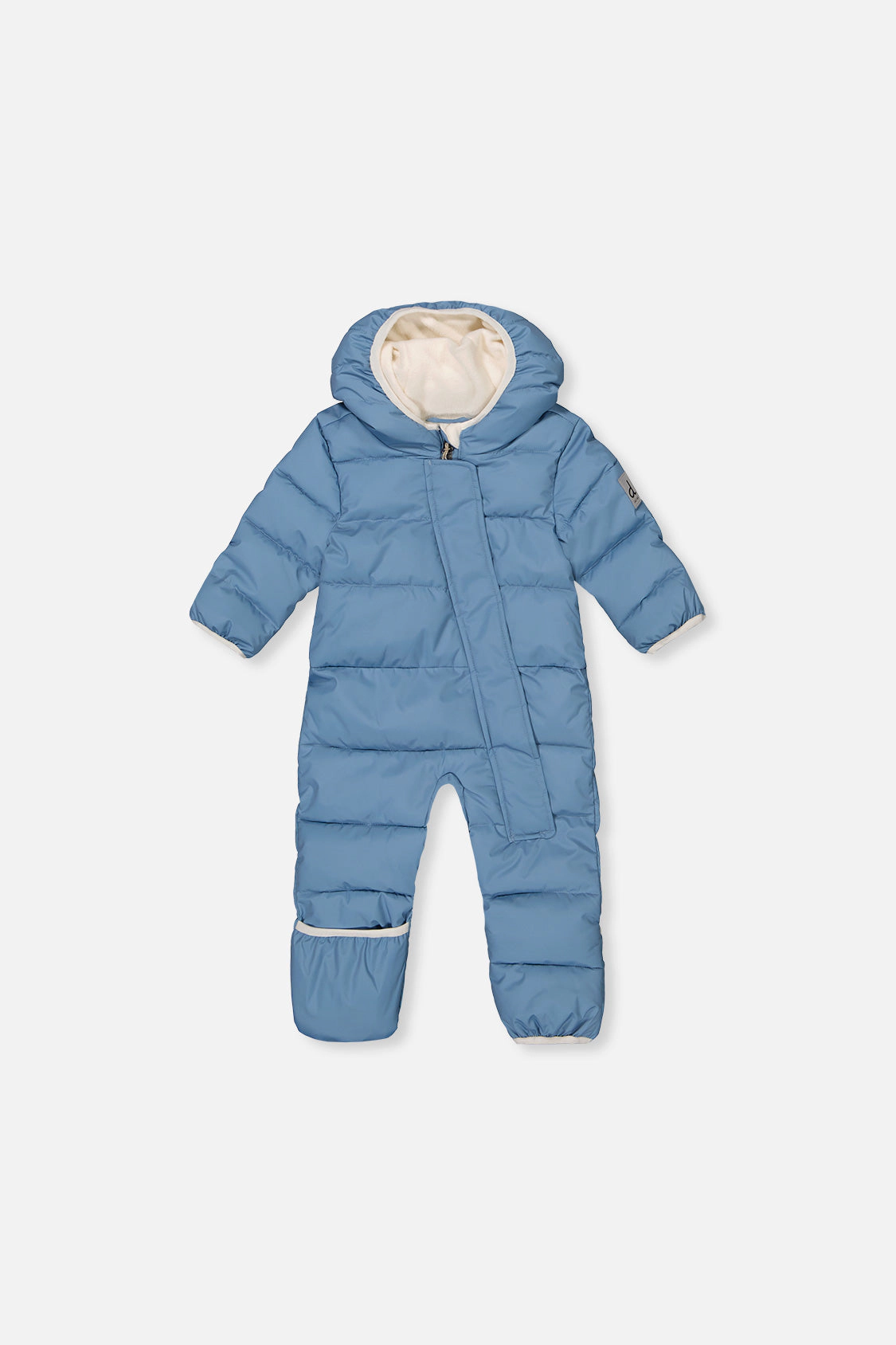 Deux par Unisex Cloud Quilted One Piece Snowsuit Adapted for Car Seats