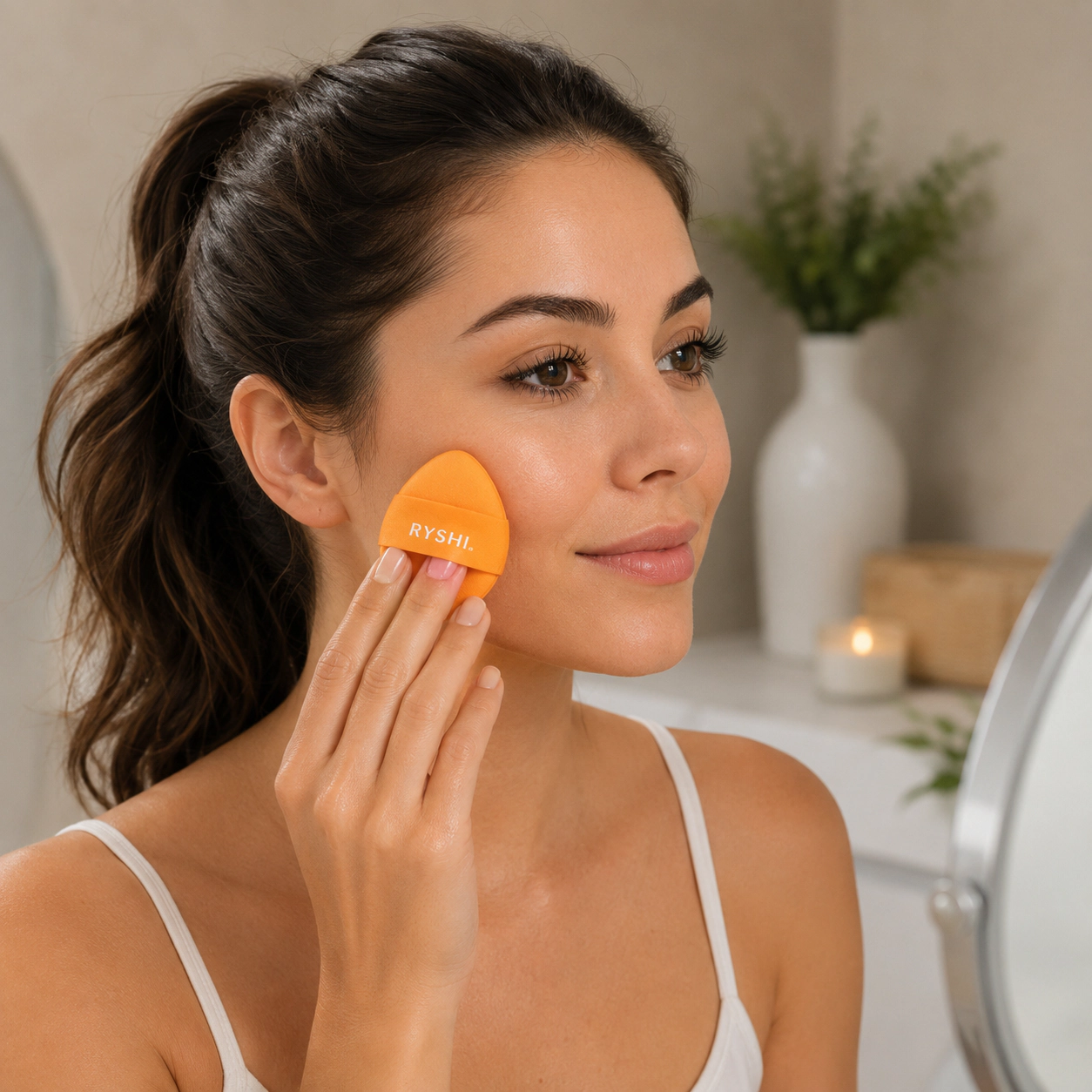 Pursonic Women's Precision Makeup Applicator Finger Beauty Blenders 3-Pack