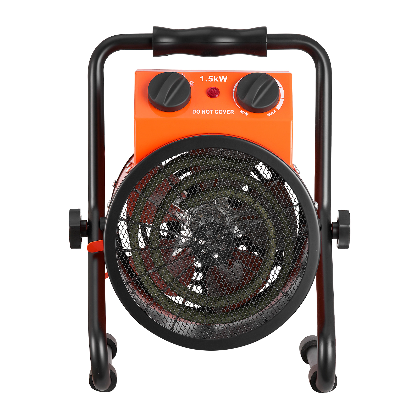 HONGGE Greenhouse Heater, 1500W Electric Space Heater with Fan, High Heat Modes, Overheat Protection, for Grow Tent