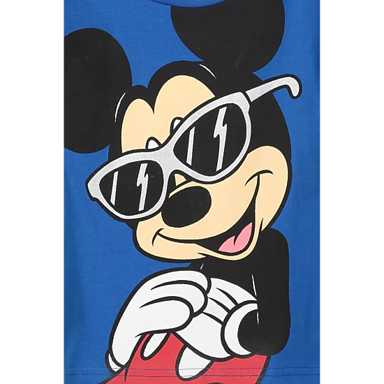 Disney Mickey Mouse 2-Piece Graphic Tee and Mesh Shorts Set