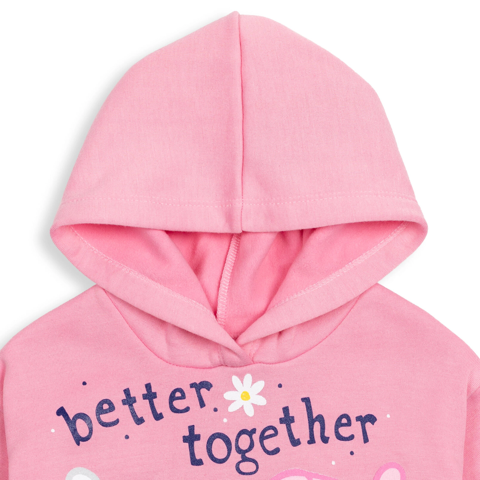 Peppa Pig Girls' 2-Piece Fleece Hoodie and Leggings Set