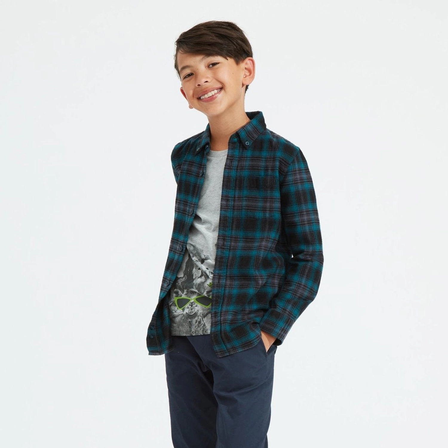 Rockets of Awesome Picture Day Button Down for Boys