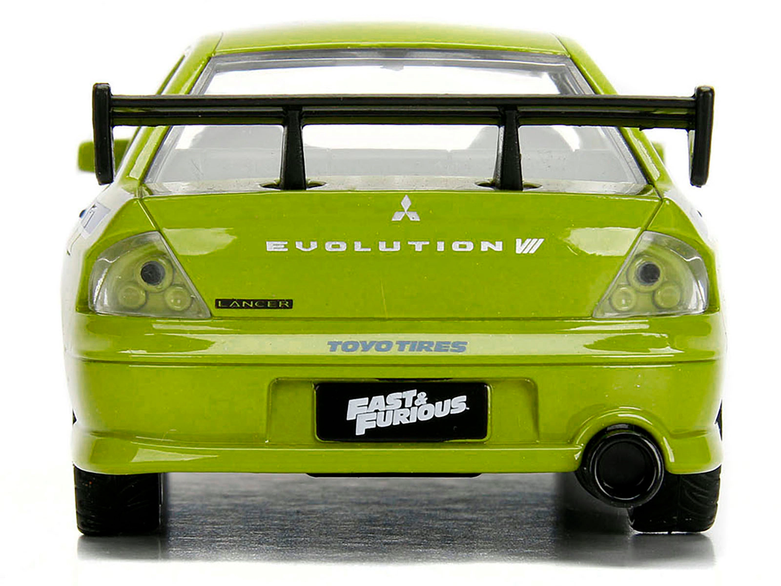 Jada Brian's Mitsubishi Lancer Evolution VII Green "Fast & Furious" Movie 1/32 Diecast Model Car by Jada