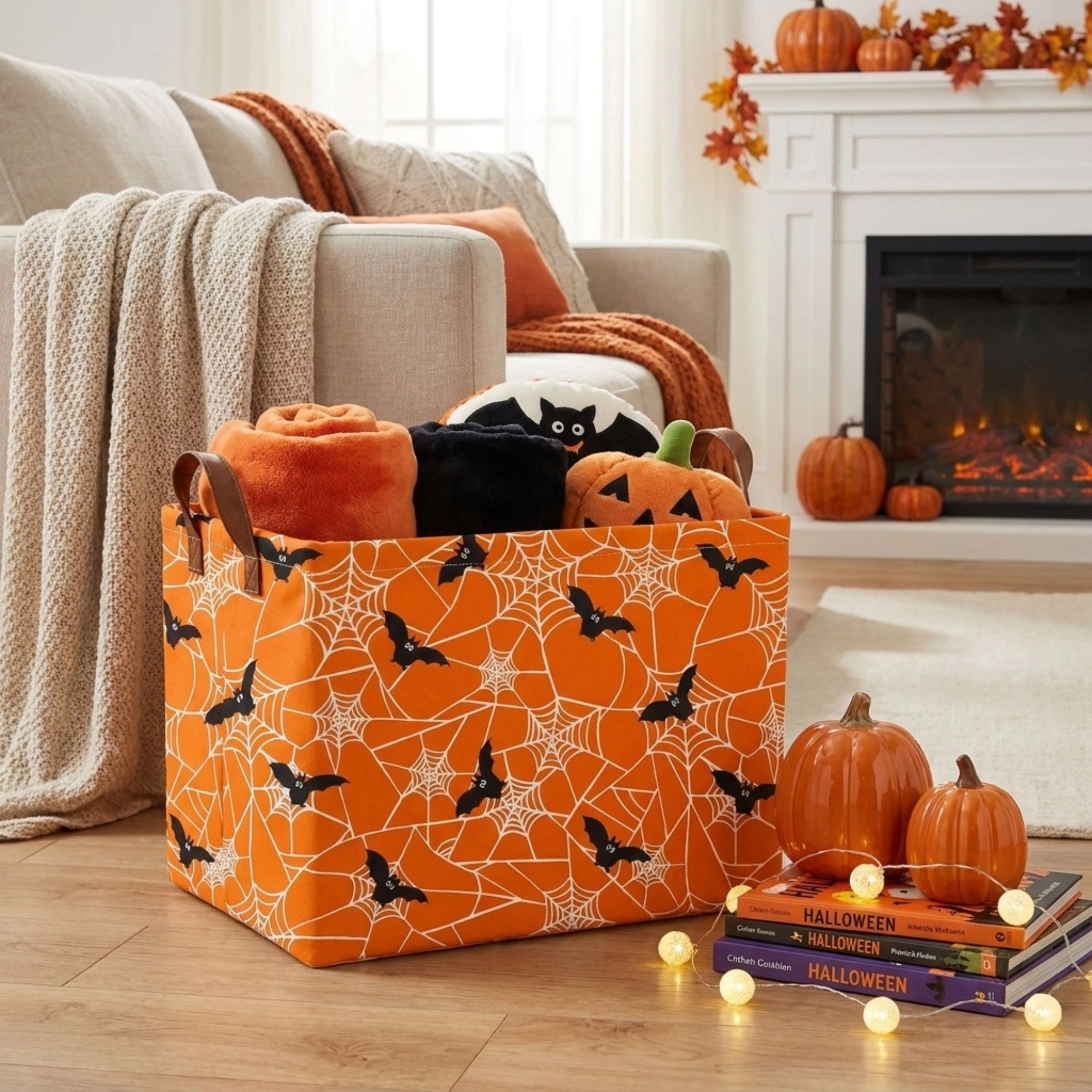 Alilang Foldable Fabric Storage Organizer Basket