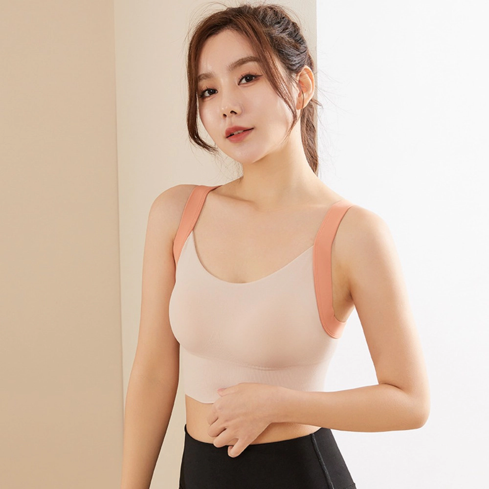 Enchanted Funland Sports Bra for Women Unpadded Medium Support Criss Cross Back Strappy Workout