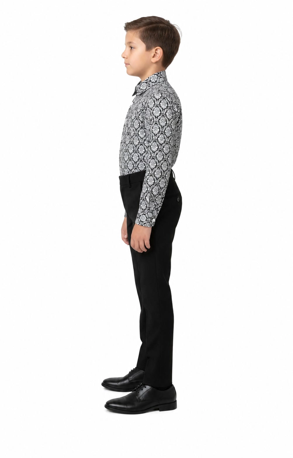 Elie Balleh Boys Slim Fit Button-Down Shirt