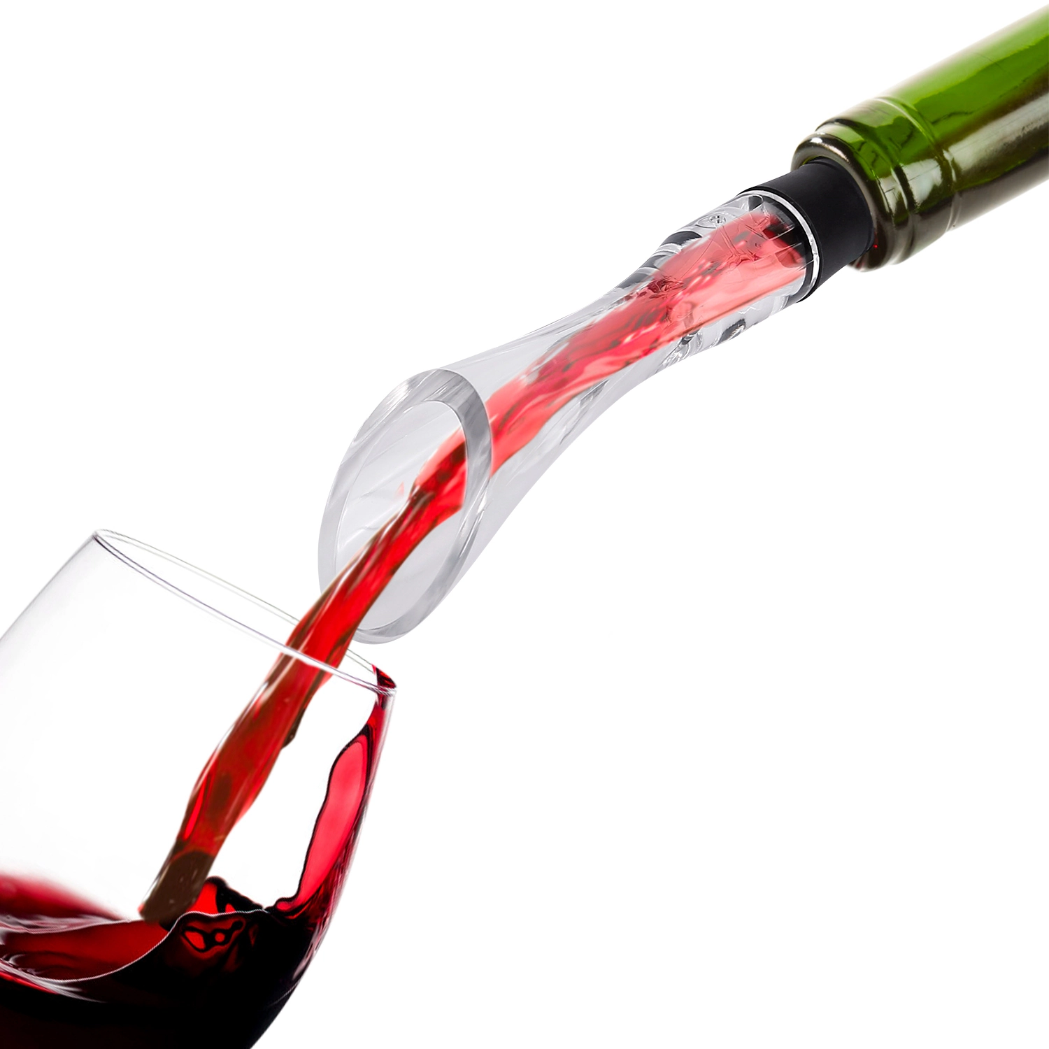 GBruno In-Bottle Wine Aerator Pourer With Drip Stopper