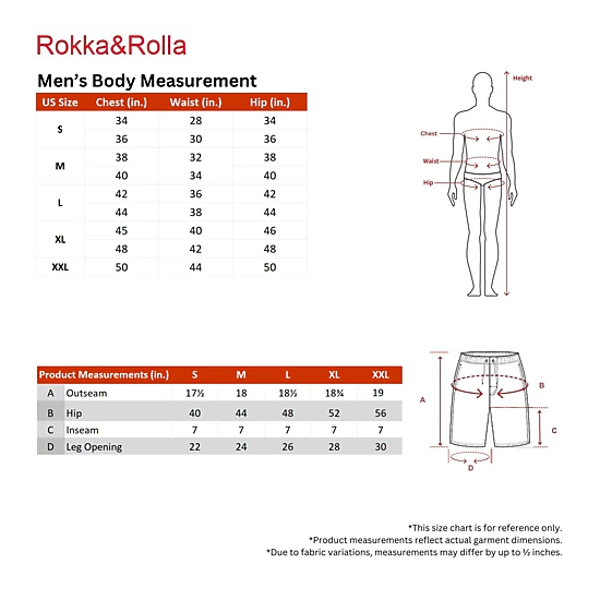 Rokka&Rolla Mens Compression Liner Quick-Dry Swim Trunks