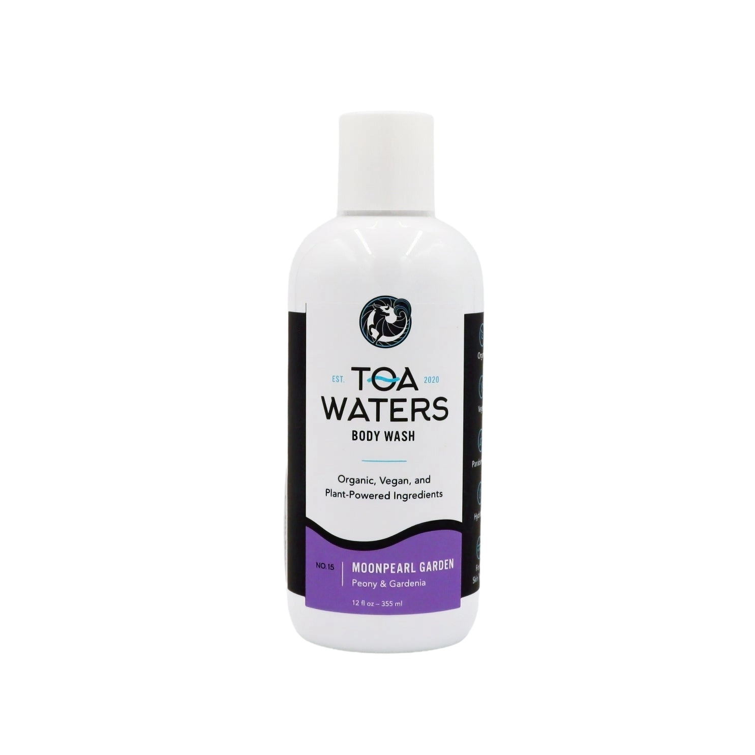 TOA Waters Unisex Body Wash - Moonpearl Garden - Peony and Gardenia