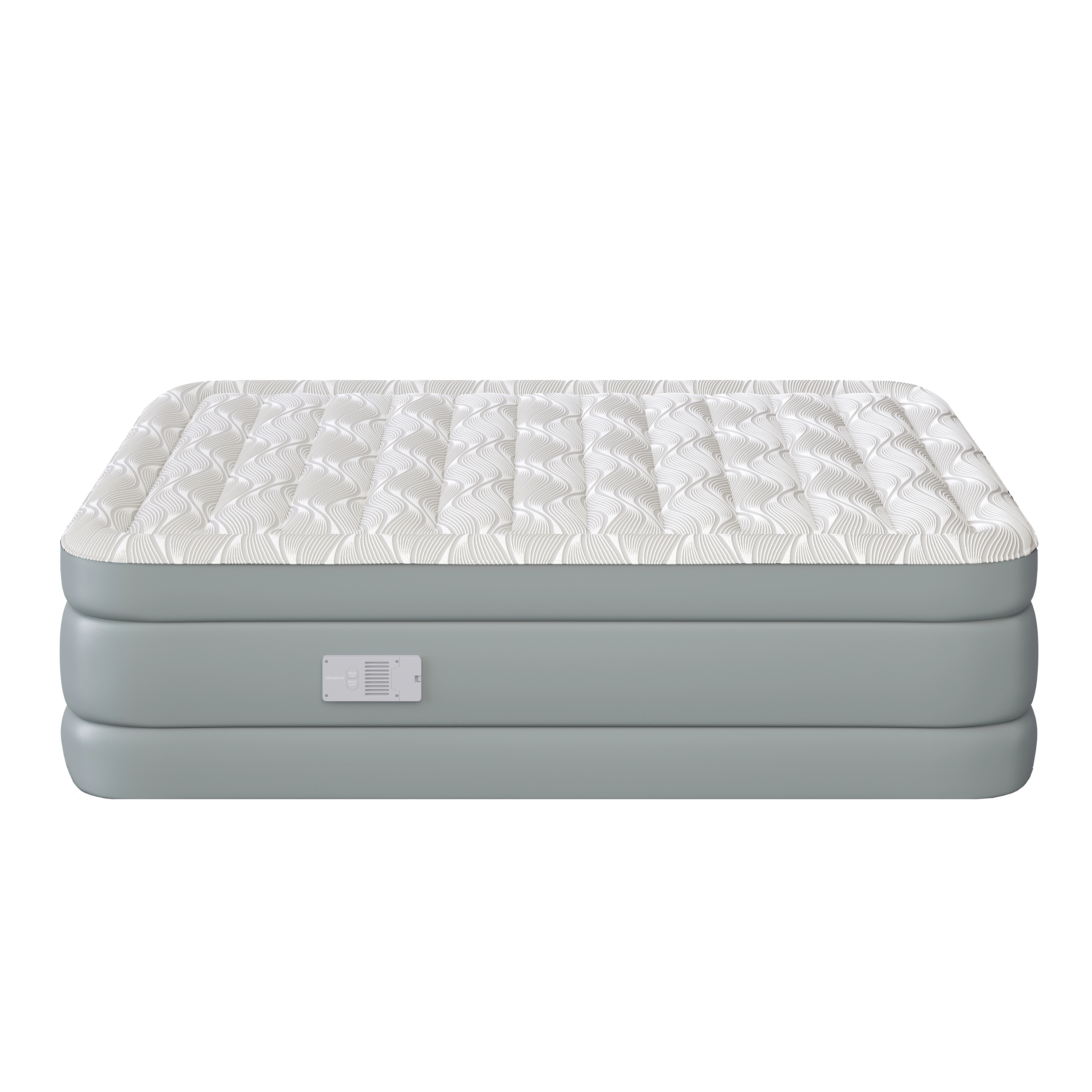 Beautyrest 20 in. Luxaire Queen Raised Air Mattress Cooling Top, Auto Shutoff Pump, Durable Air-Tight Construction