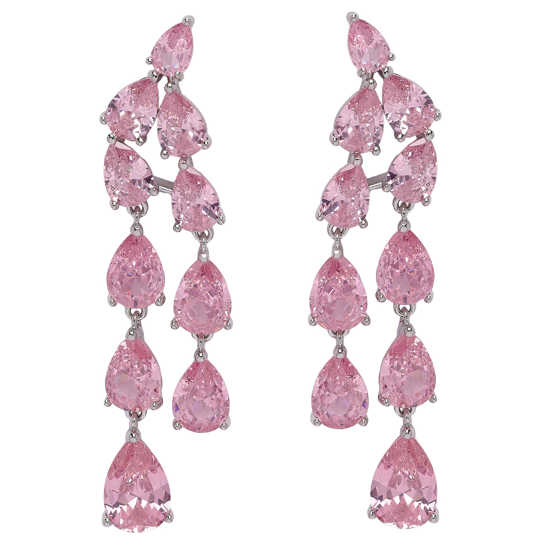AGP PARIS Womens Diva Raindrop Dangle Earrings