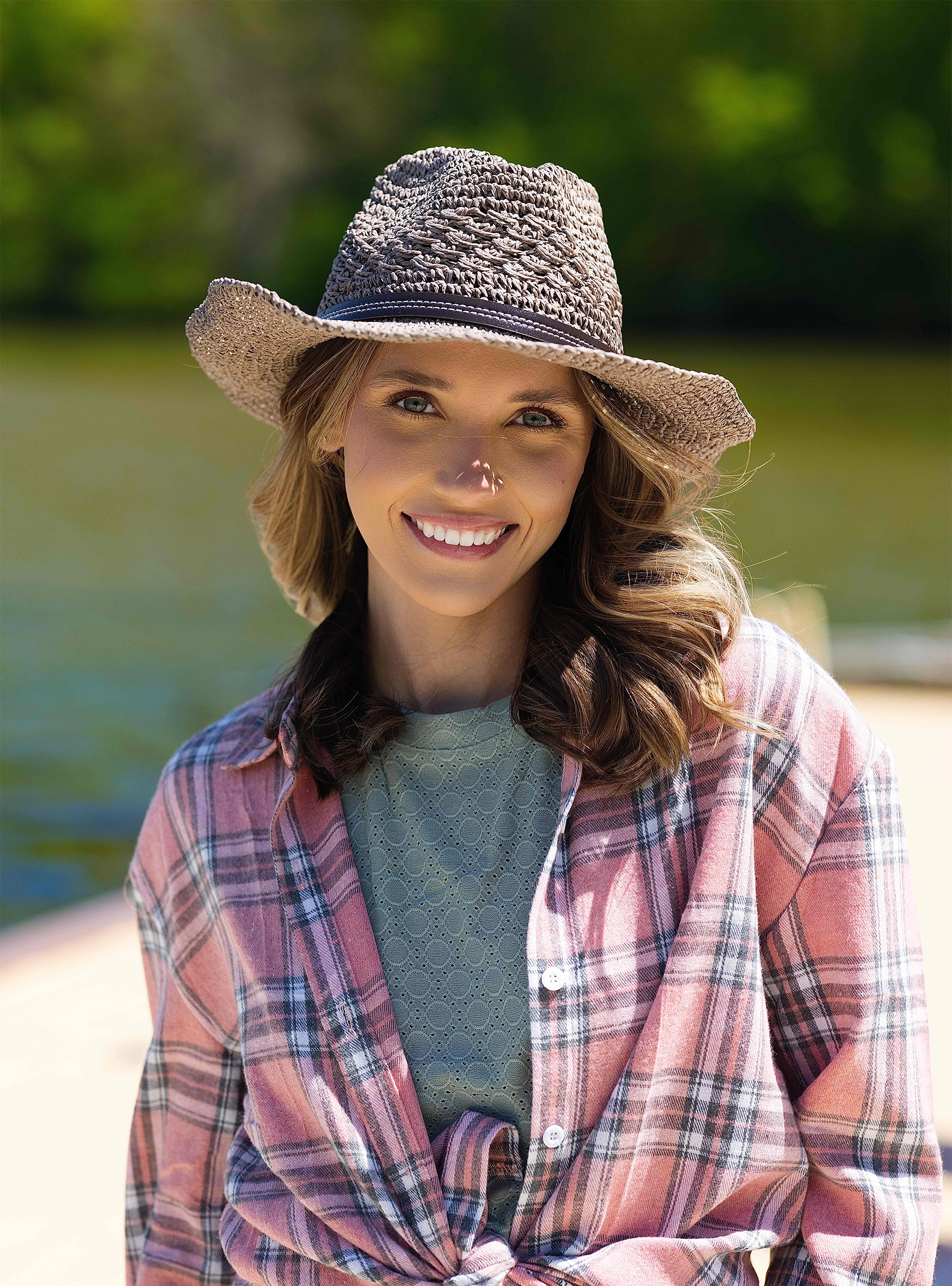 Lakota Straw Cowgirl Western Hat - 100% Paper Straw, Open Weave Crown, UPF 50+