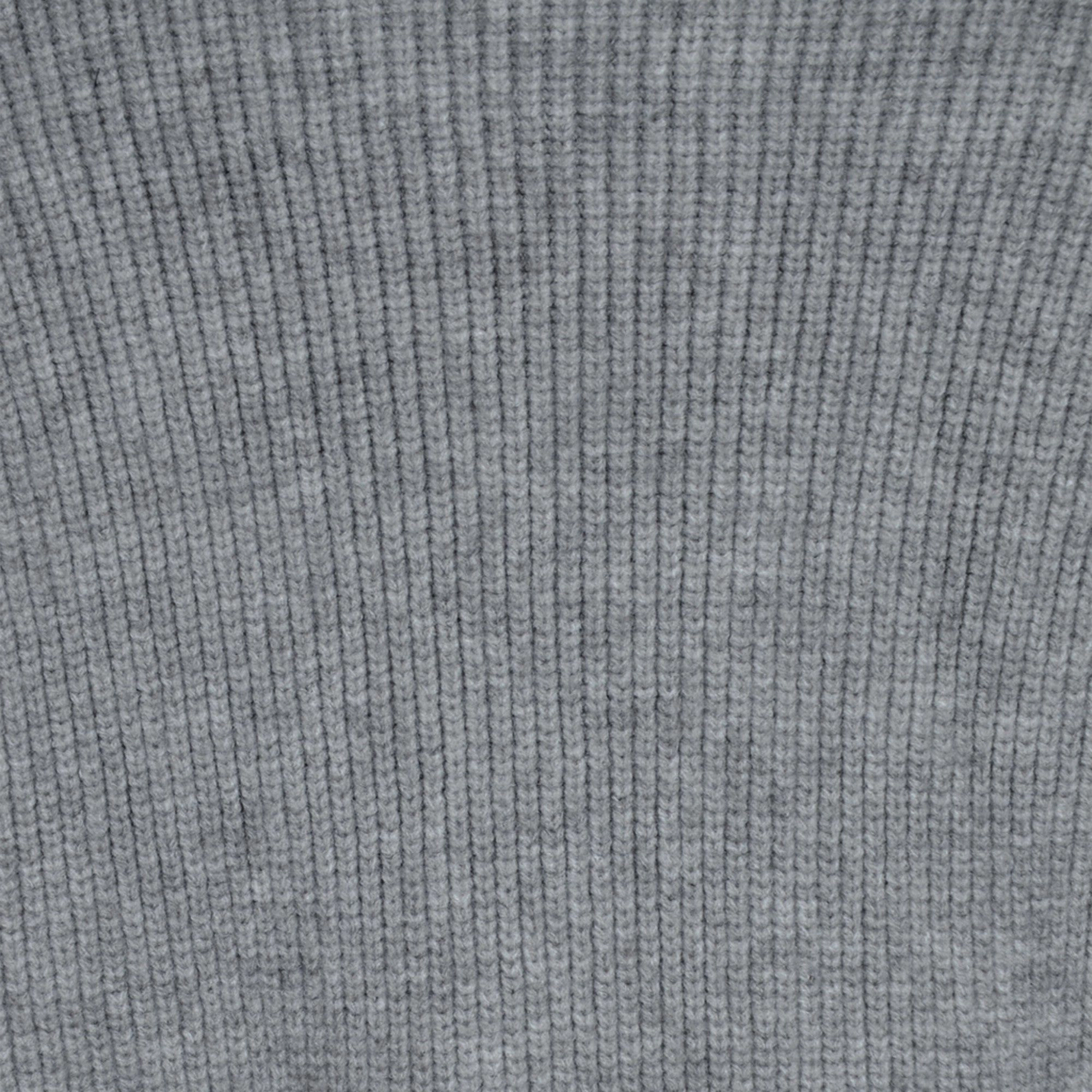 Anna-Kaci Women's Zip Front Rib Knit Pullover Top with Structured Cuffs and Textured Hem for a Clean Modern Finish