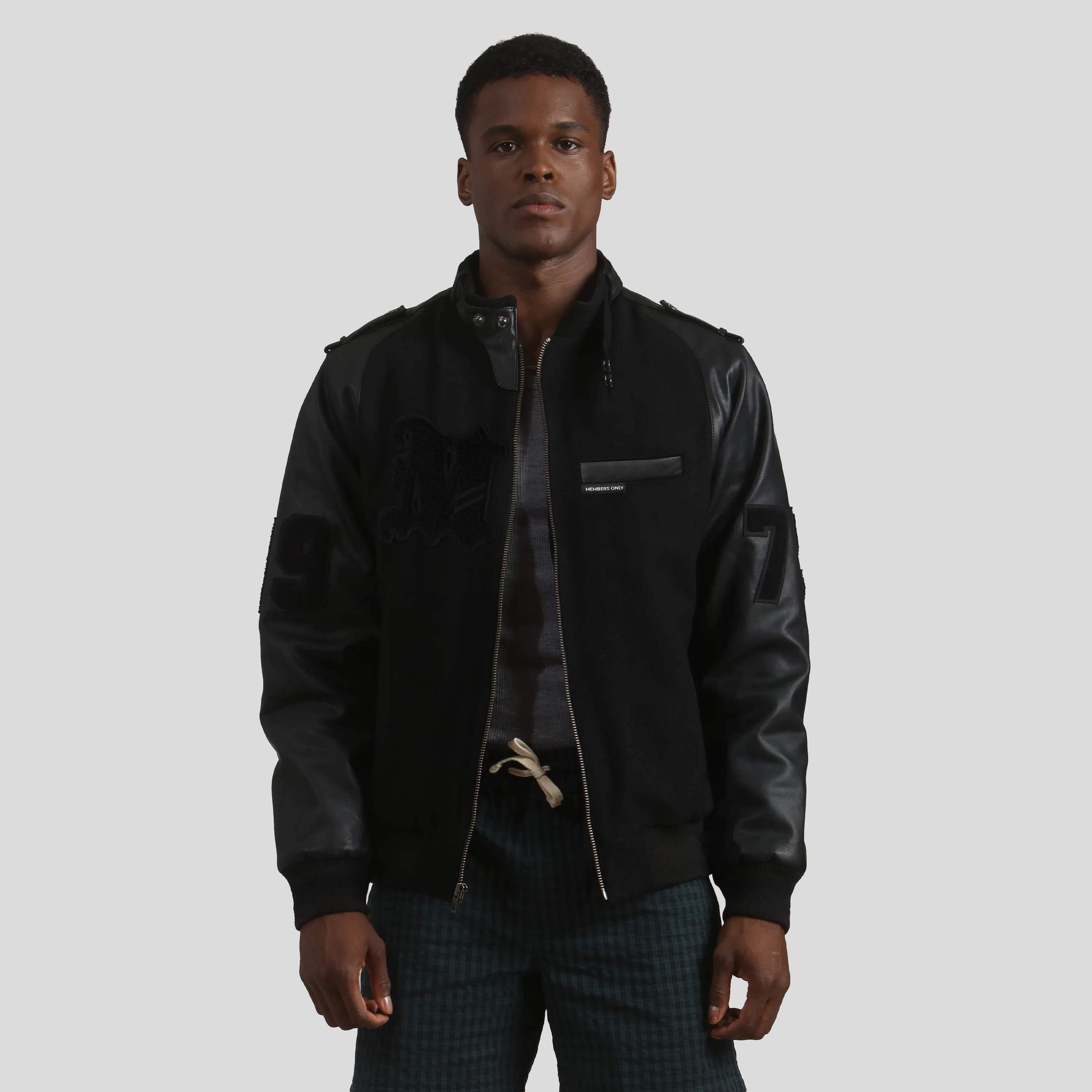 Members Only Men's Varsity Jacket