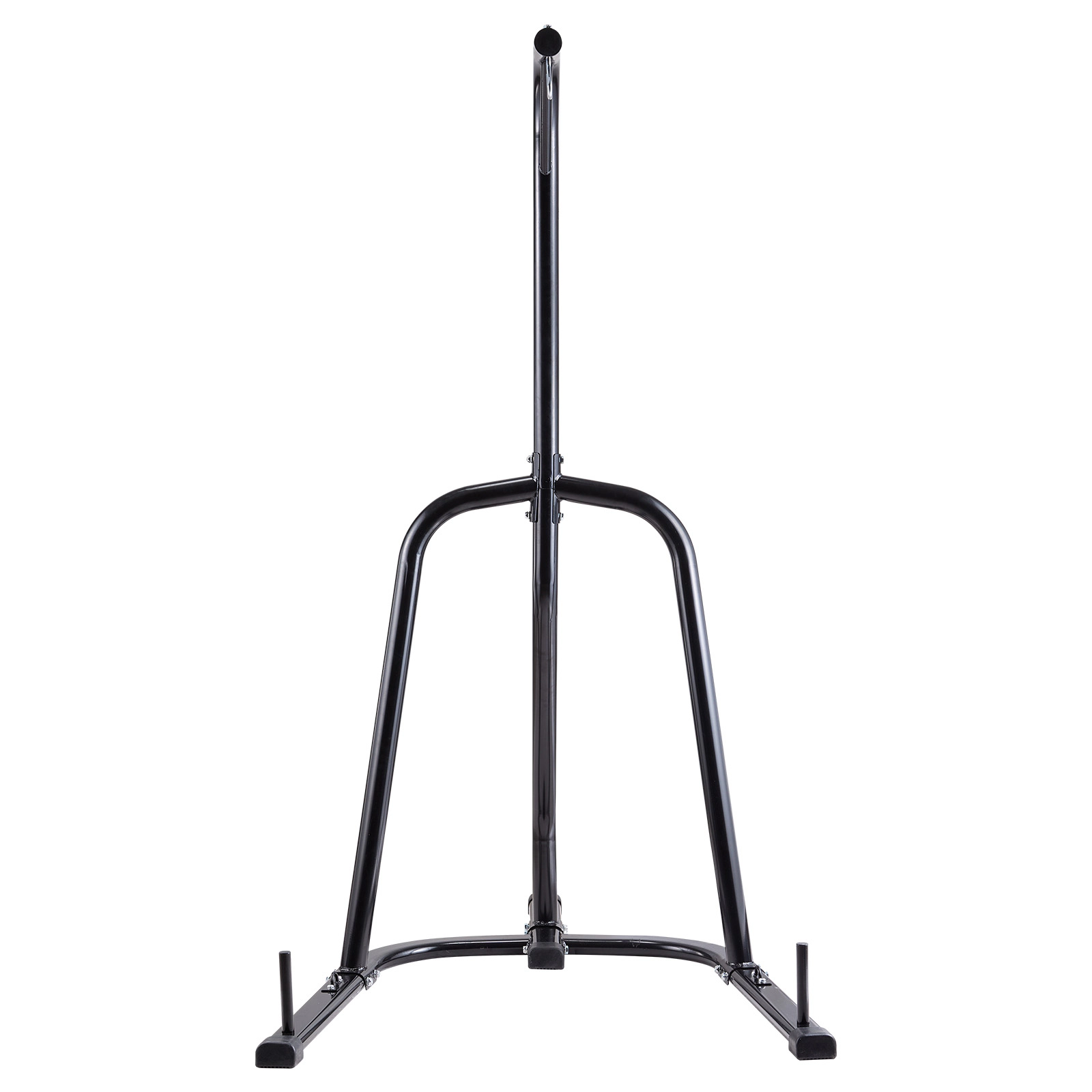 HONGGE Heavy Duty Steel Punching Bag Stand Freestanding Sandbag Rack Holds Up to 140 lbs for Home Gym