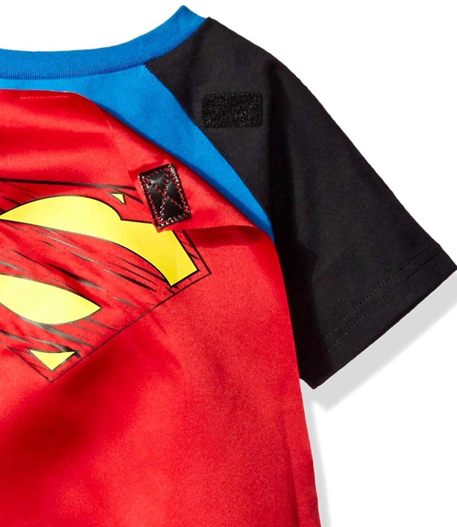 WARNER BROS Justice League Boys' Cosplay Tee with Detachable Cape