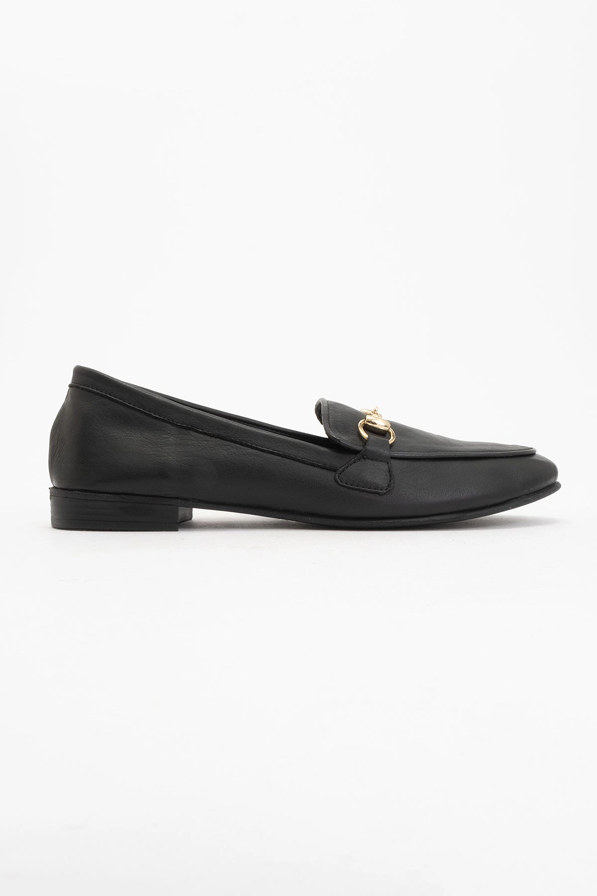 Forever & Always Womens Rory Leather Bit Loafer