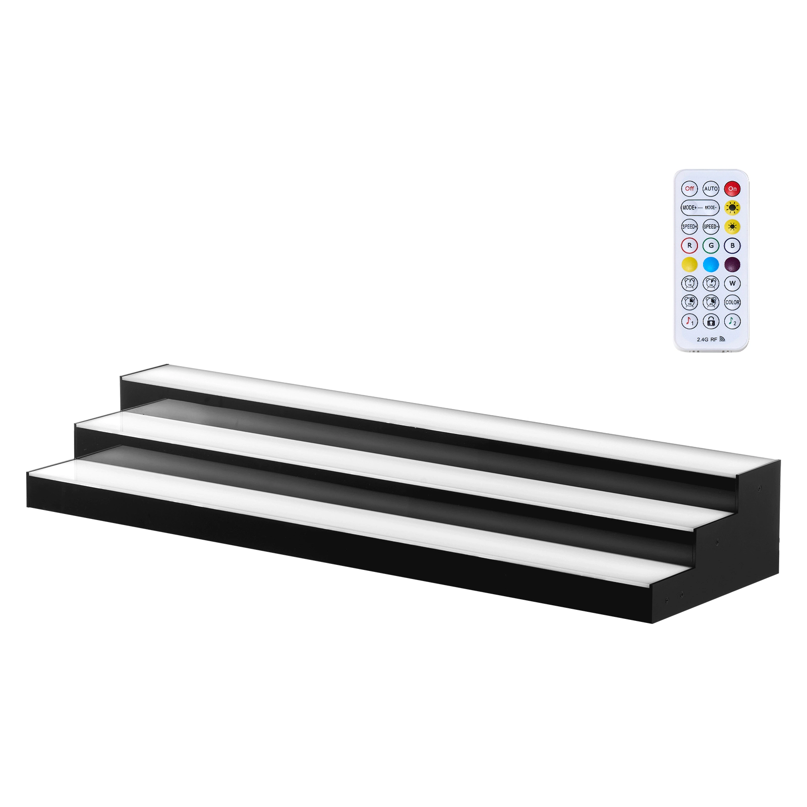 HONGGE LED Lighted Liquor Bottle Display