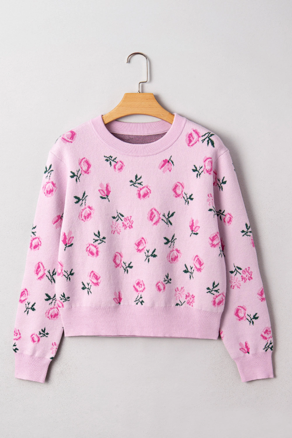Threaded Pear Women's Sophia Drop Shoulder Cropped Sweater