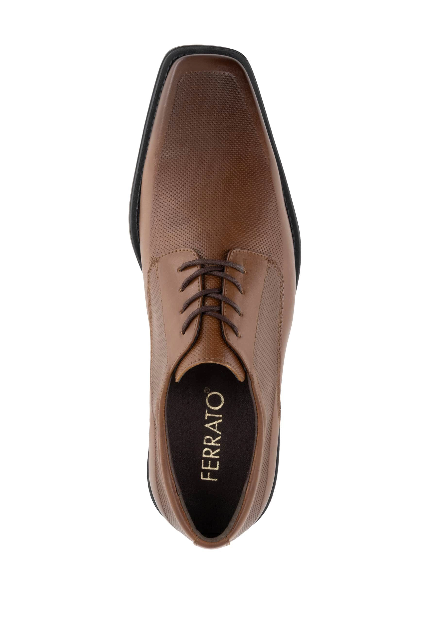 Ferrato Mens Leather Flats