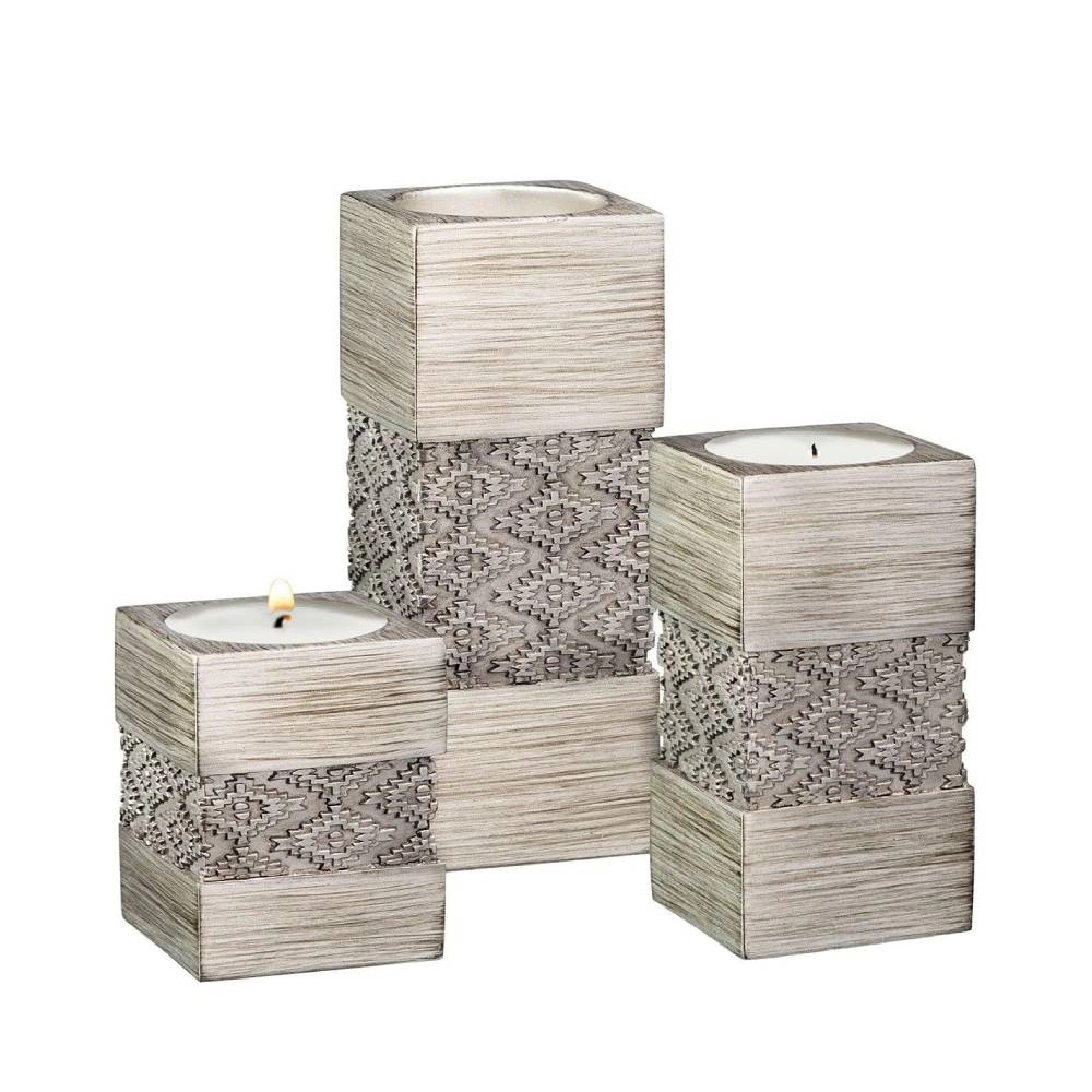 Arcana Aramun Set of 3 Tealight Candle Holder