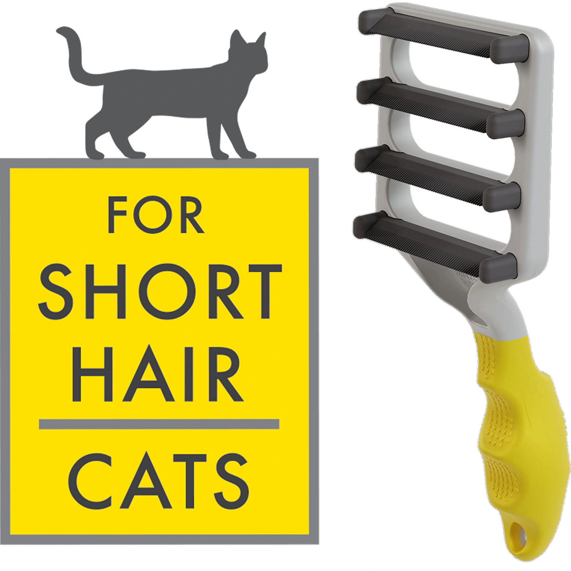 FUR4 deShedding Tool - Short Hair Cat
