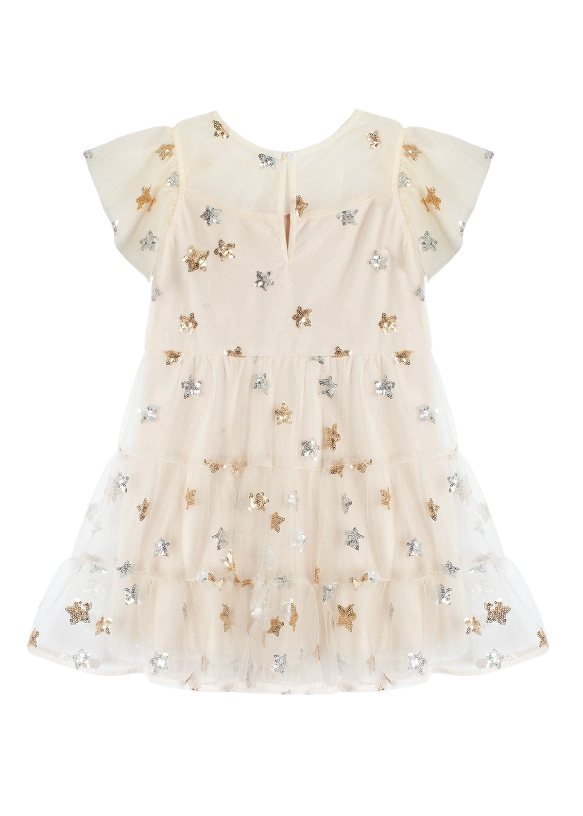 Isobella and Chloe Nutcracker Embroidered Tulle Dress