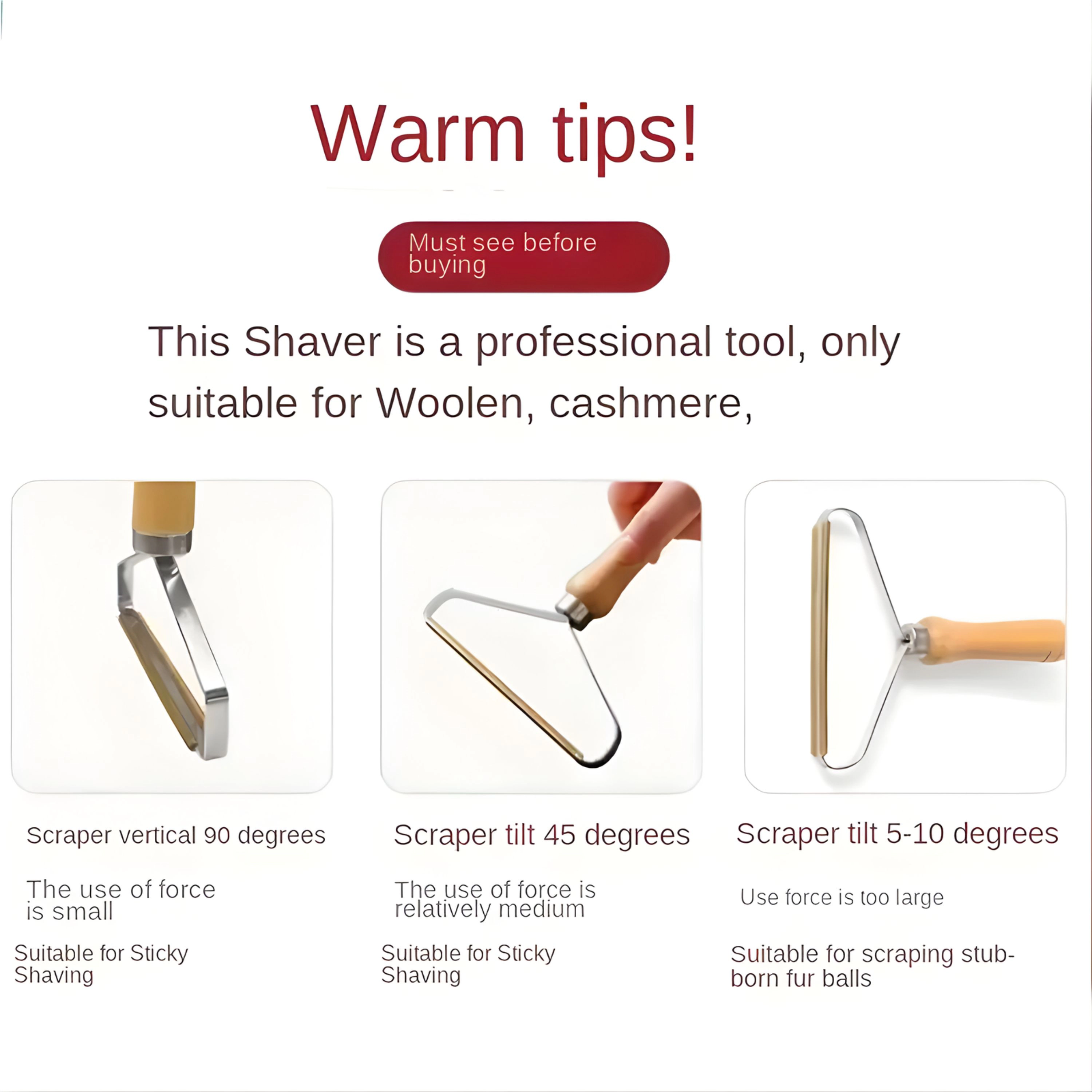 Kitcheniva Manual Fabric Shaver Lint Remover