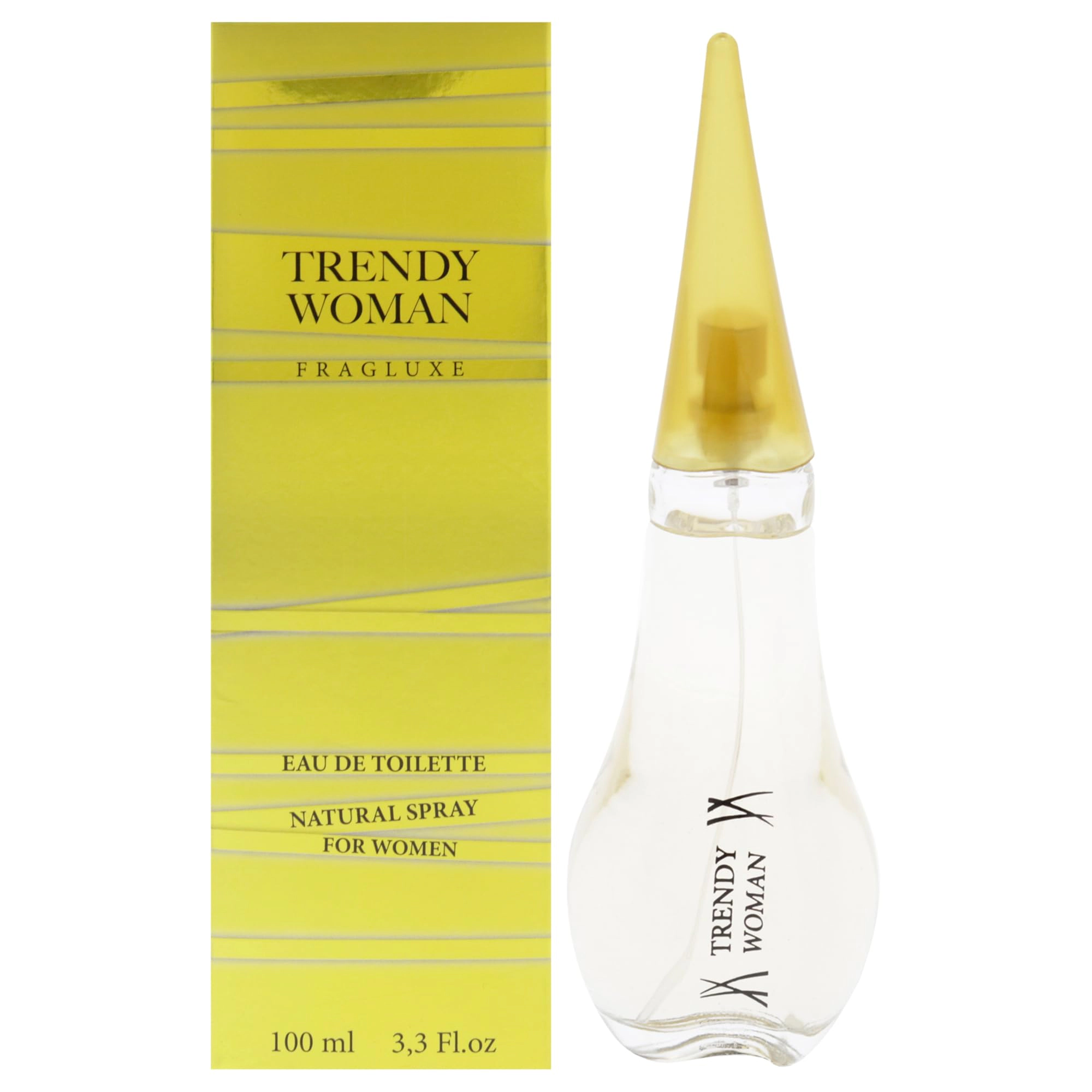 Fragluxe Trendy Woman Eau de Toilette Women Fresh Floral 3.3 oz Spray