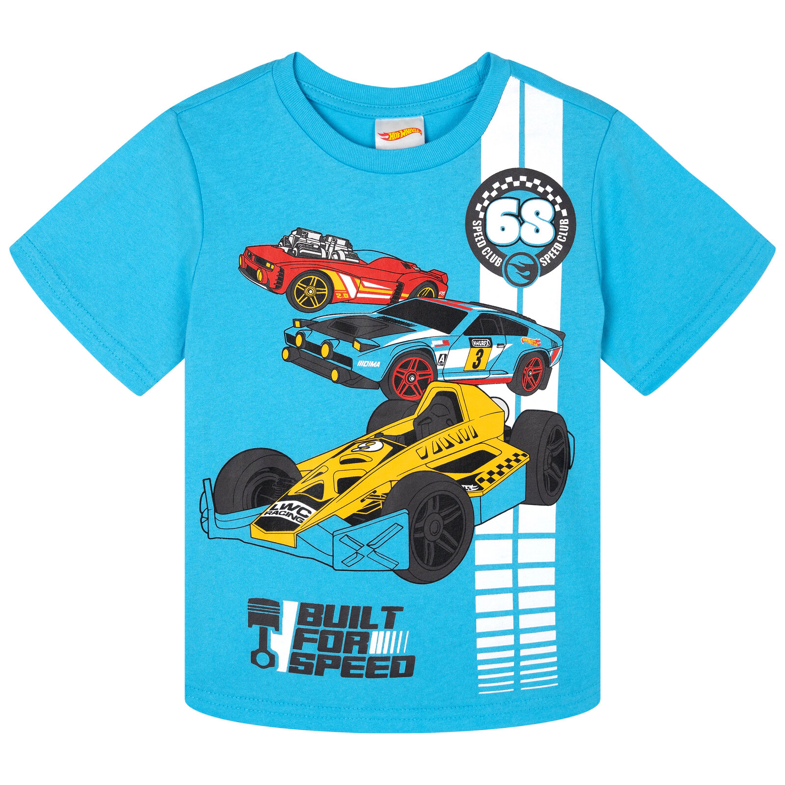 Hot Wheels Boys' Athletic 2-Piece T-Shirt and Shorts Set