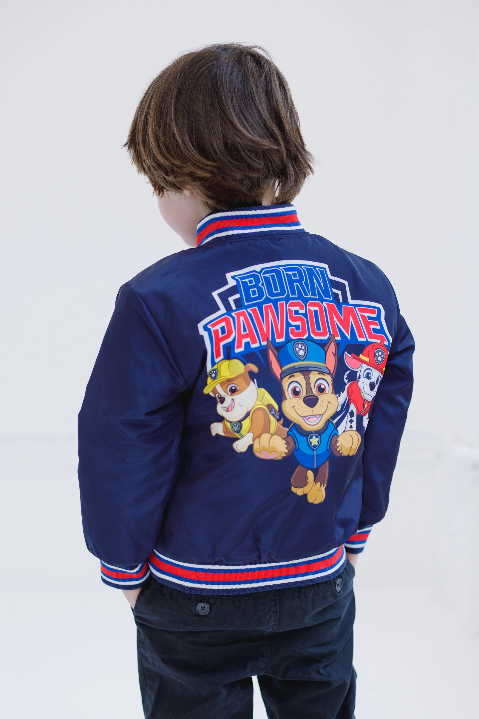 Paw Patrol Boys' Varsity Bomber Jacket