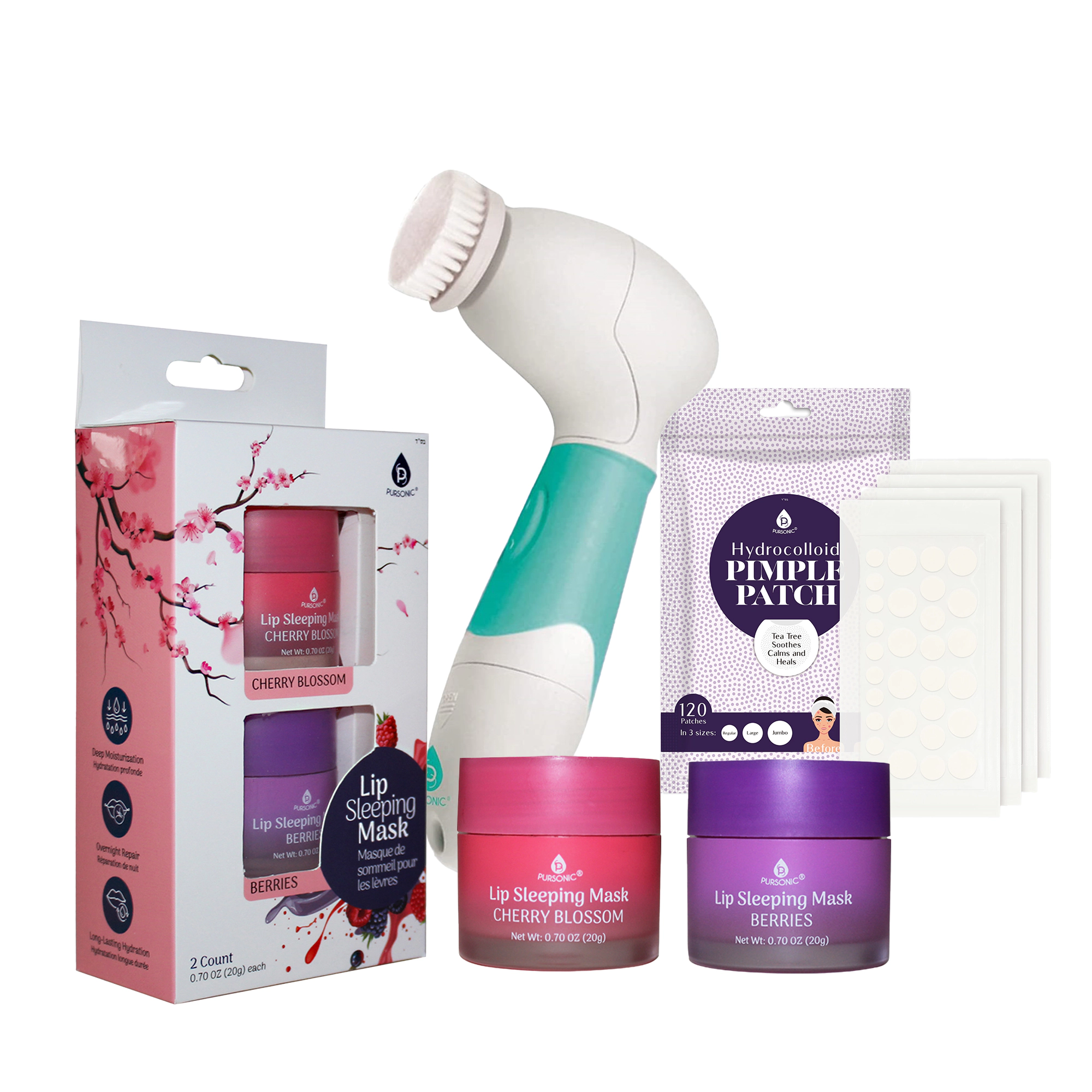 Pursonic Charcoal Pore Strips & Hydrocolloid Pimple Patches